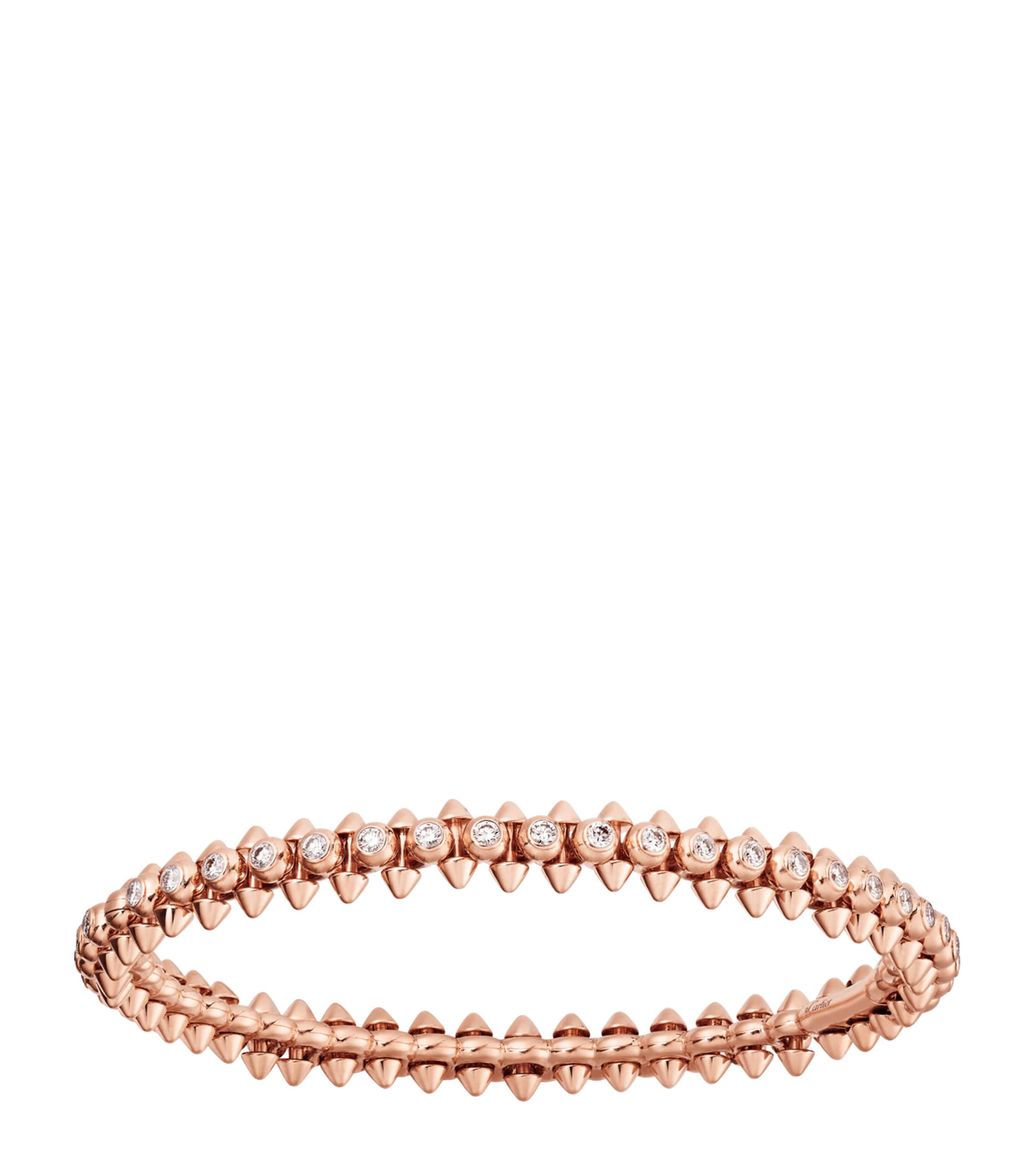 Rose Gold and Diamond Clash de Cartier Bracelet ROSE GOLD Image 1