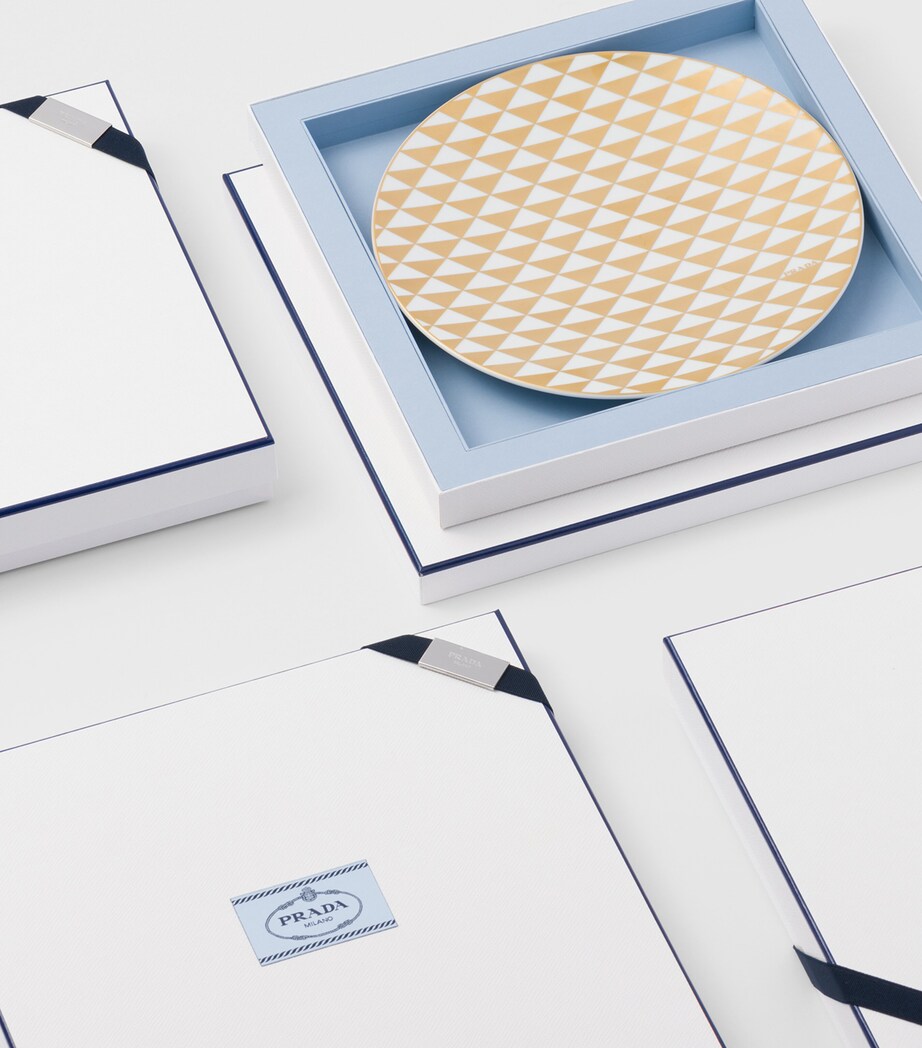 Triangles Mini Charger Plate (28cm) F0R5P Image 4