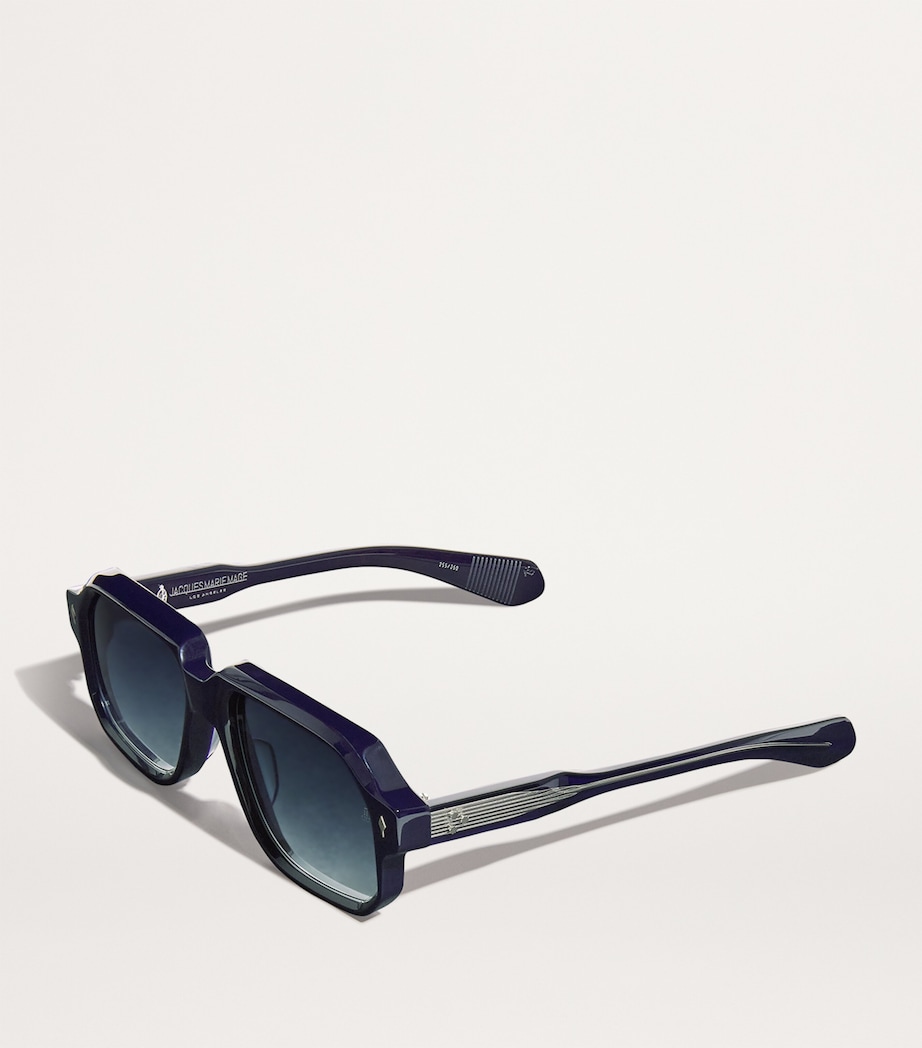 Challenger Square-Frame Sunglasses 11K-REGAL Image 2