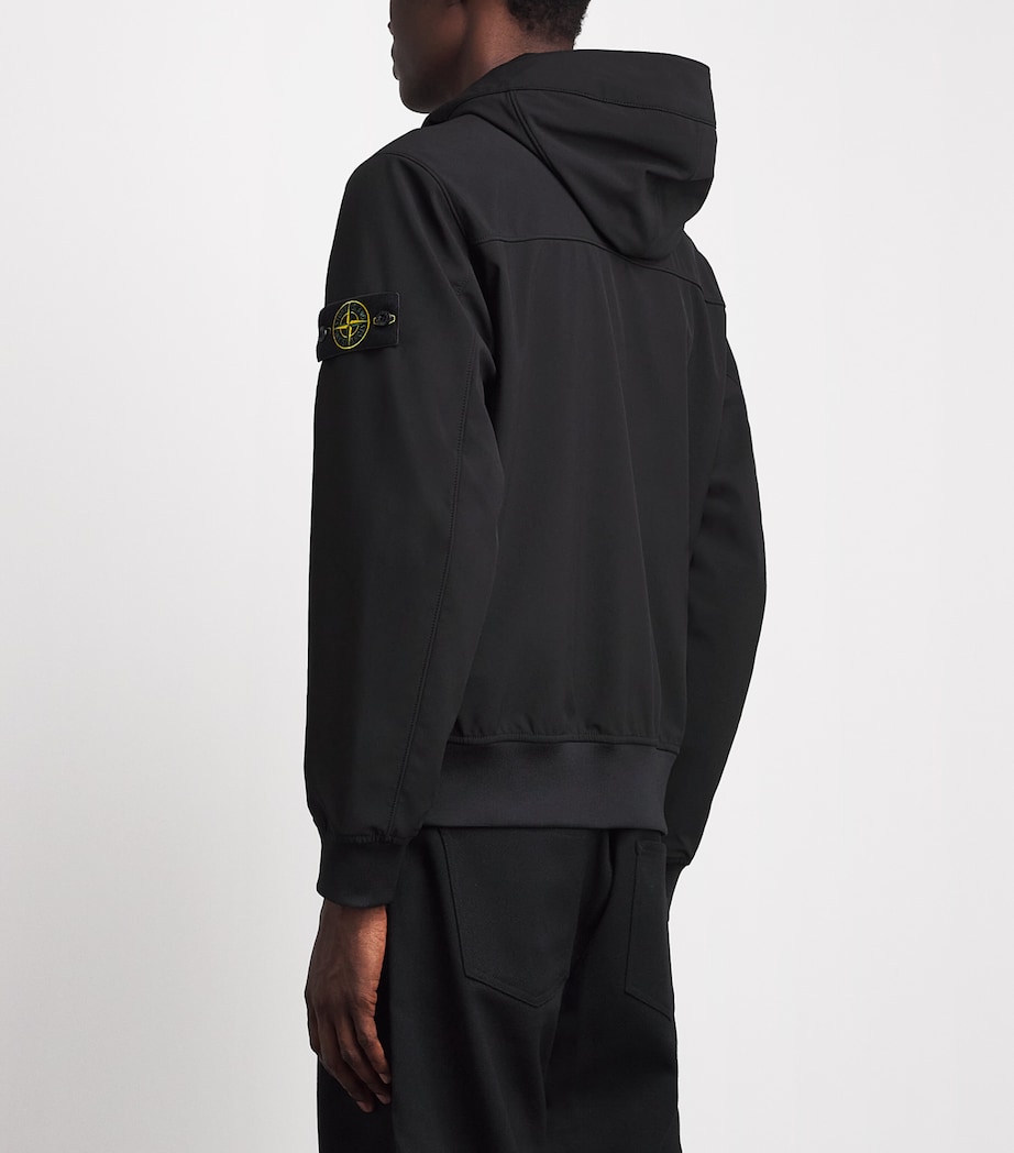 Stone Island Mens Light Soft Shell-R Hooded Jacket Image 5