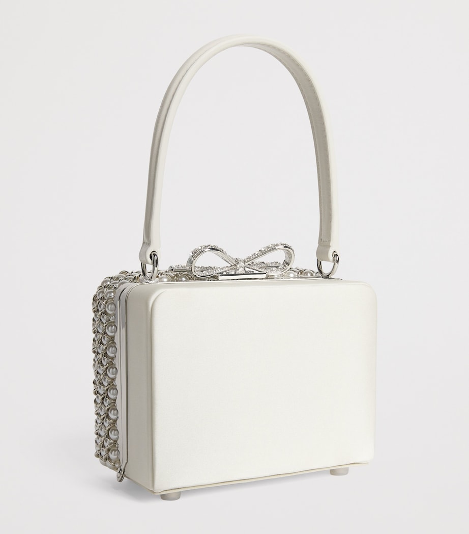 Pearl-Embellished Mini Bag CREAM Image 3