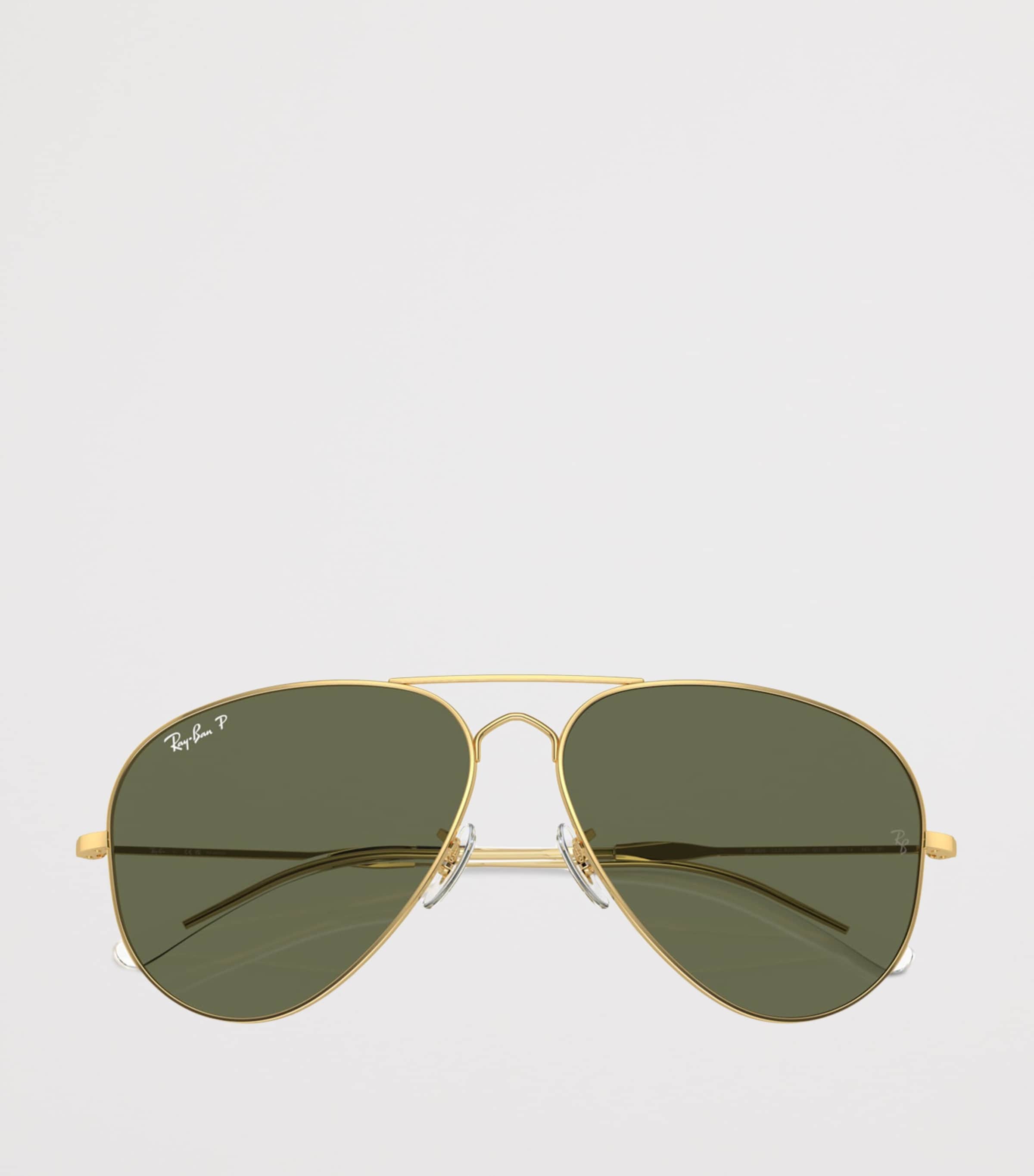 Ray-Ban Metal Old Aviator Pilot Sunglasses Image 5