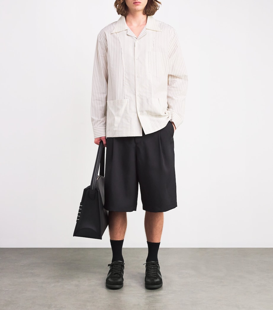 Leather Replica Sneakers BLACK Image 5