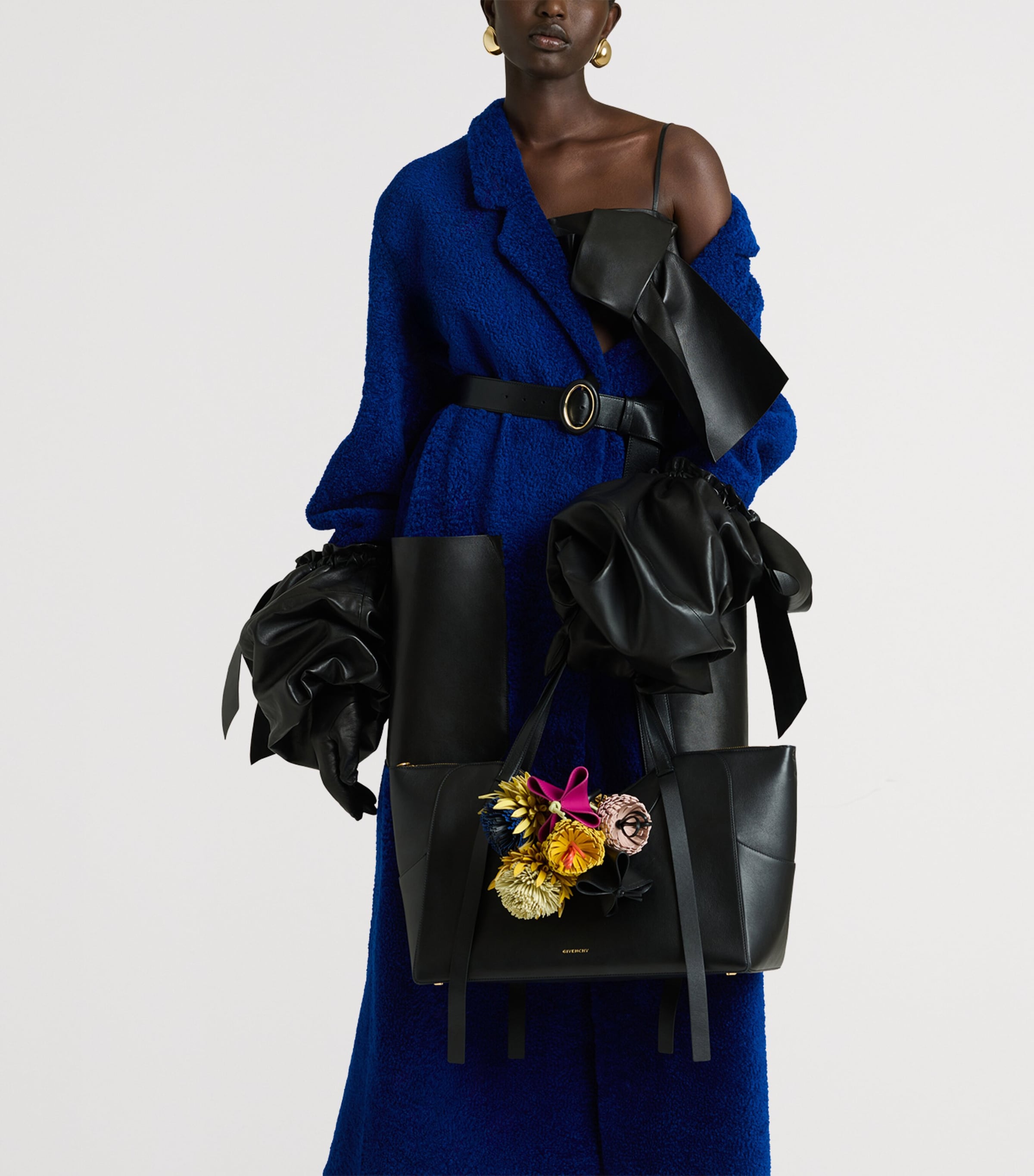 Givenchy Leather Thistle Keychain Image 2