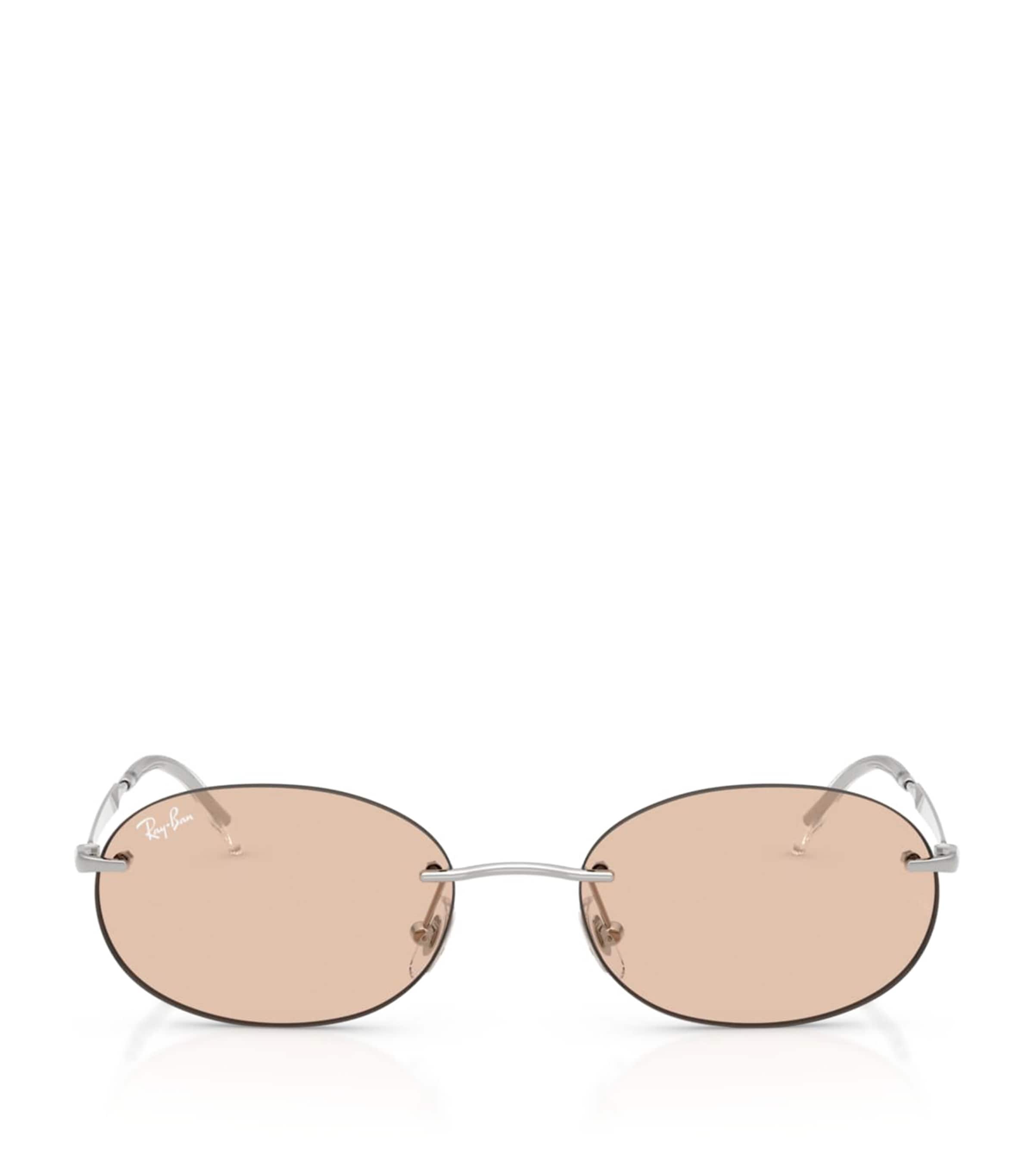 Ray-Ban RB3767 Metal Oval Sunglasses Image 1