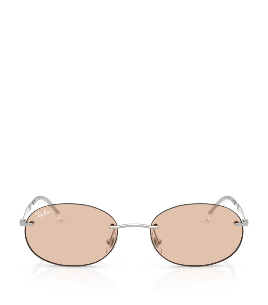 Ray-Ban RB3767 Metal Oval Sunglasses Image 1