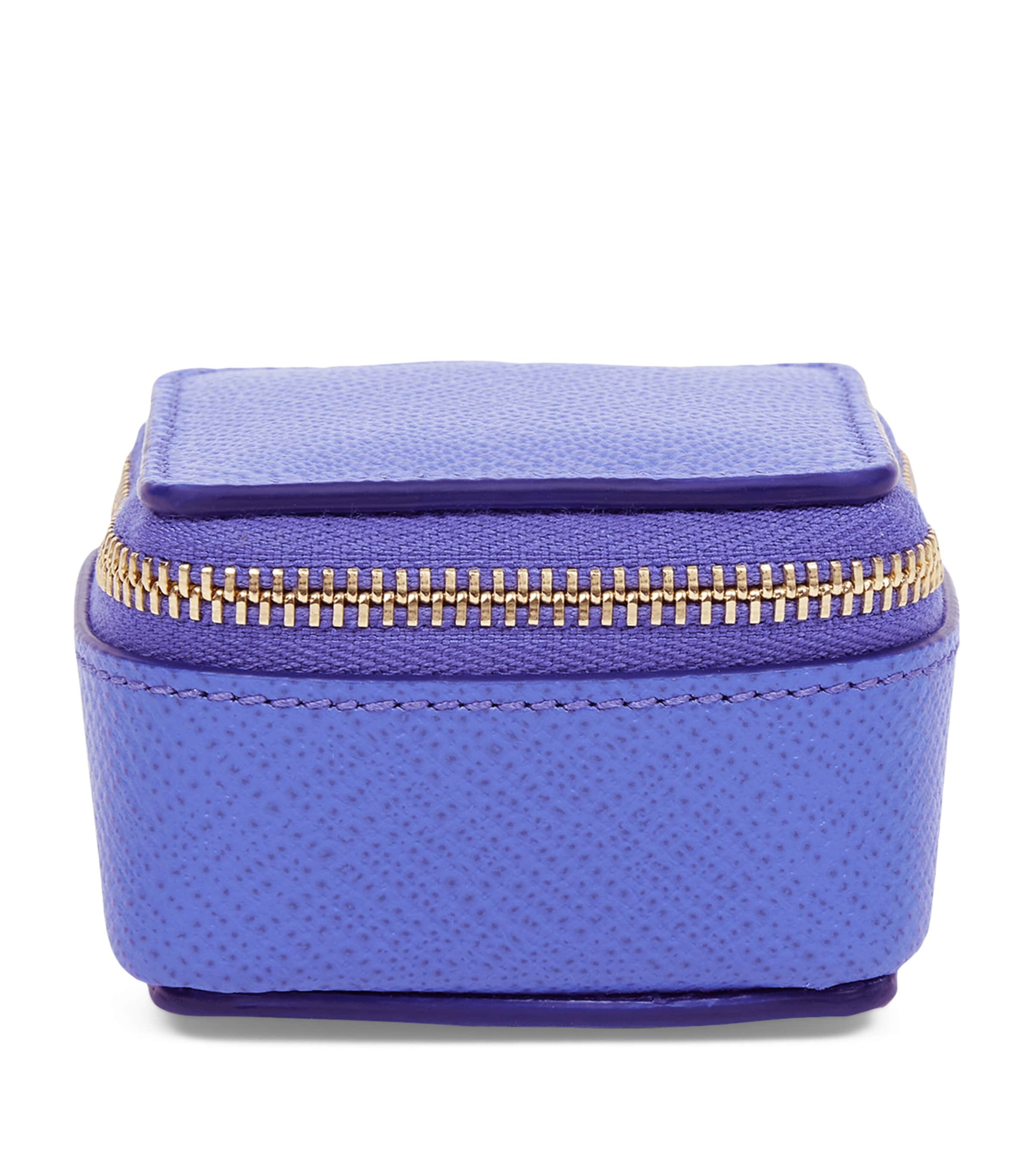 Smythson Small Panama Leather Trinket Case U Violet Image 1