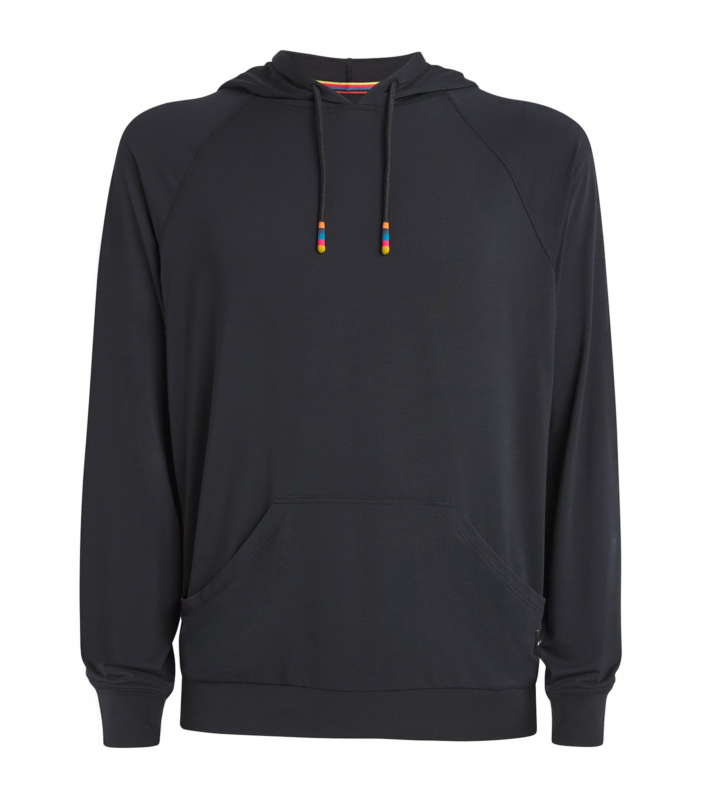 Paul Smith Hoodie With Drawstring Hood And Front Pouch Pocket In Black