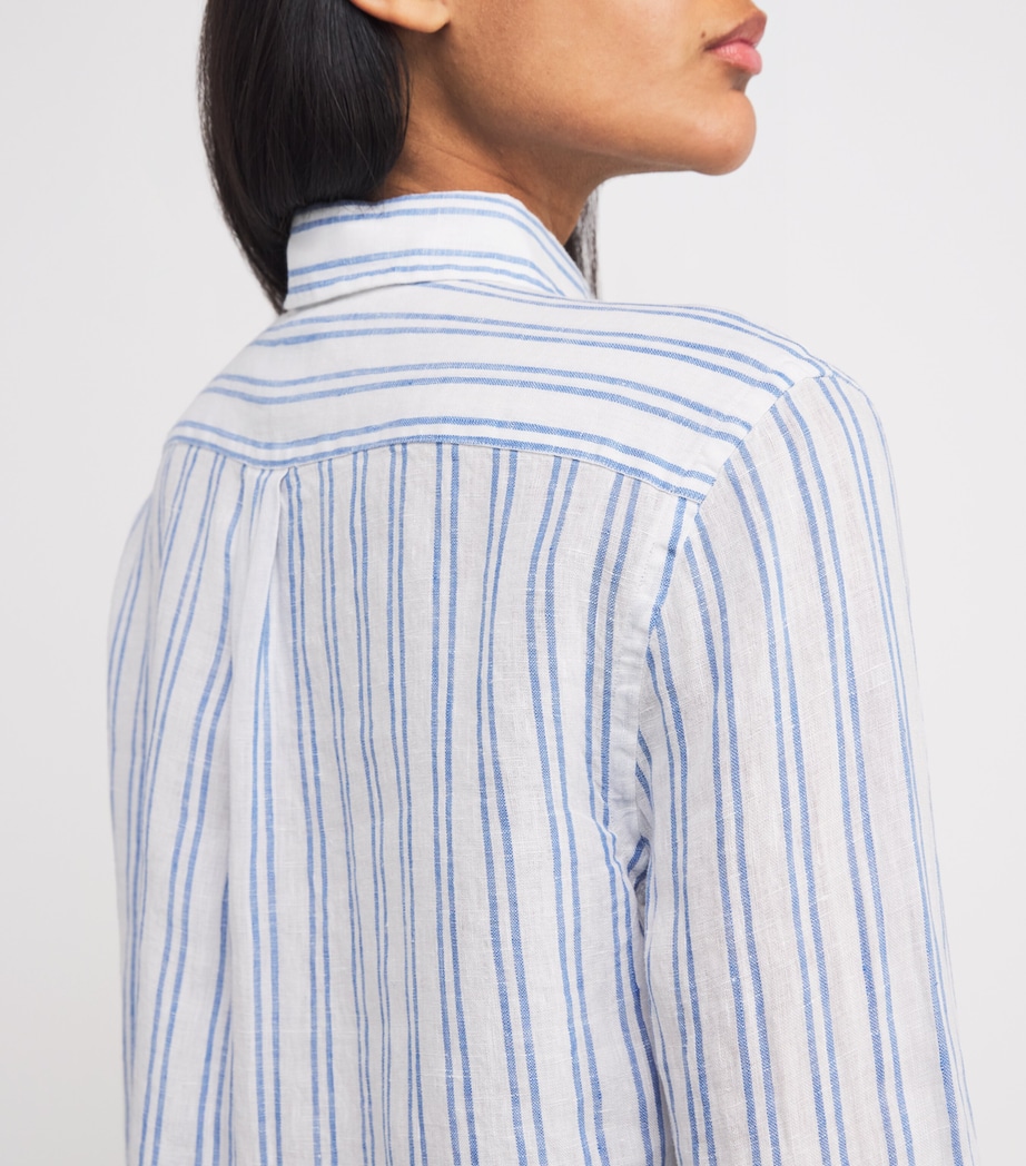 Linen Stripe Shirt MULTI Image 6