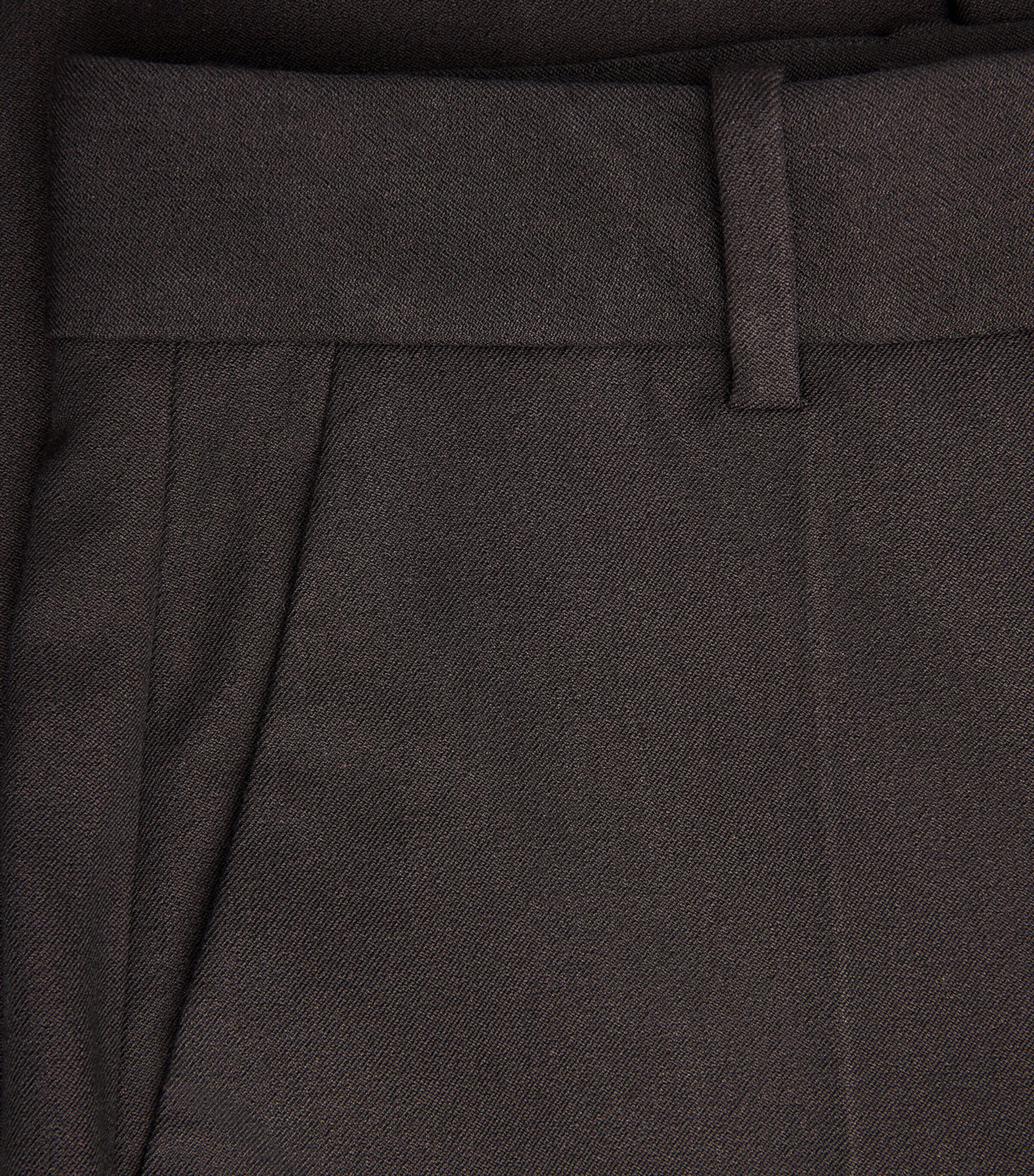 Joseph Womens Stretch-Gabardine Tafira Flared Trousers Cocoa Image 5