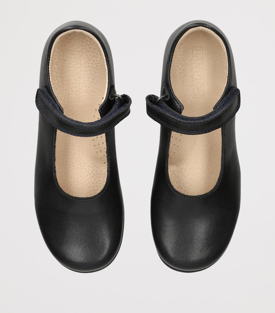 Leather Emily School Shoes NAVY Image 4