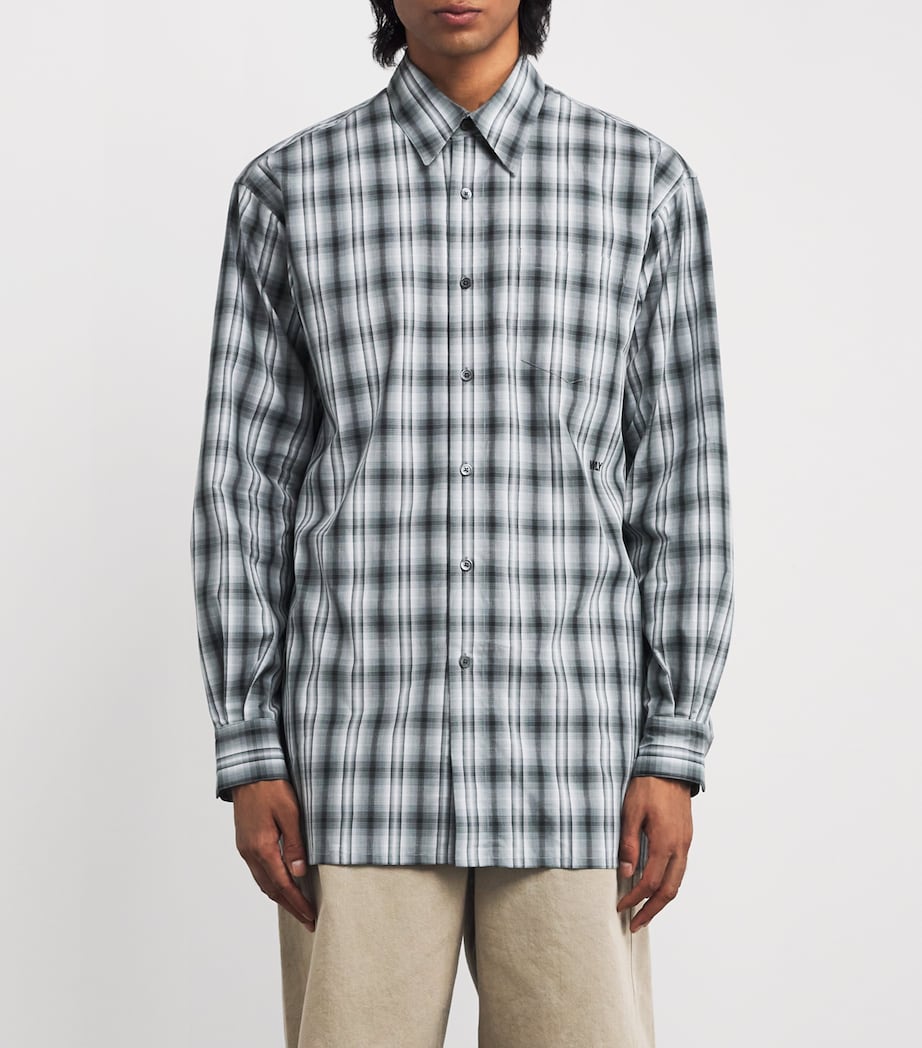 Cotton Shadow Check Shirt SHADOW PLAID Image 3