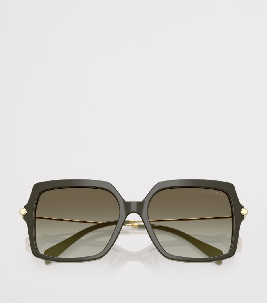 Michael Kors Quogue Square Sunglasses Green Image 5