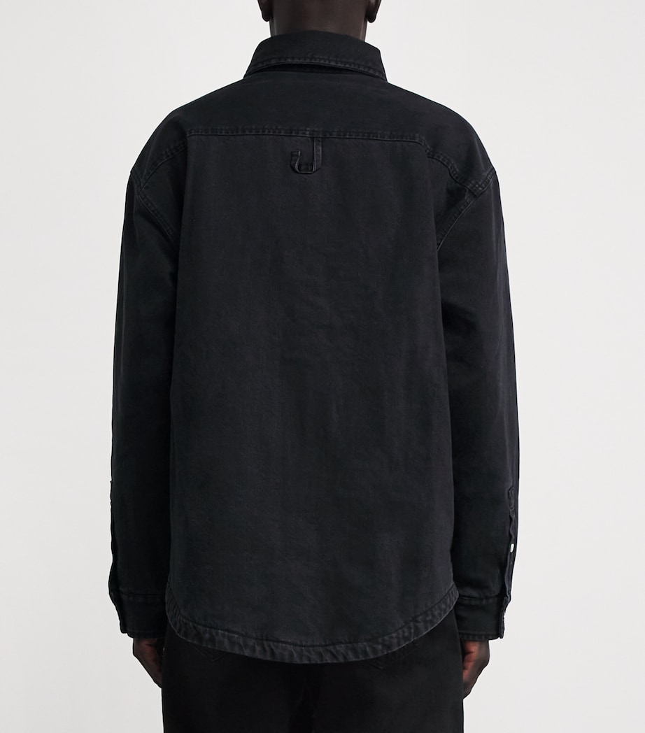 Padded Boulanger Overshirt 990-BLACK Image 4