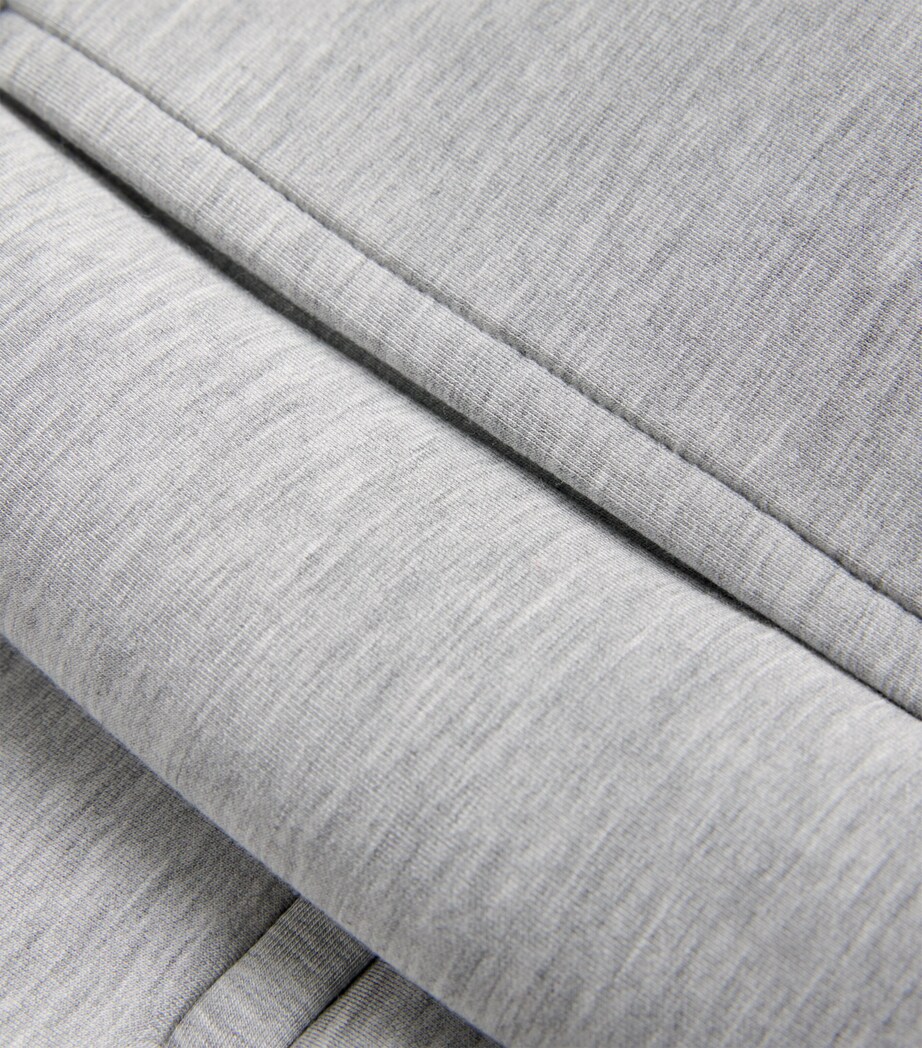 Stretch-Jersey Heather Sweatshorts GREY Image 5