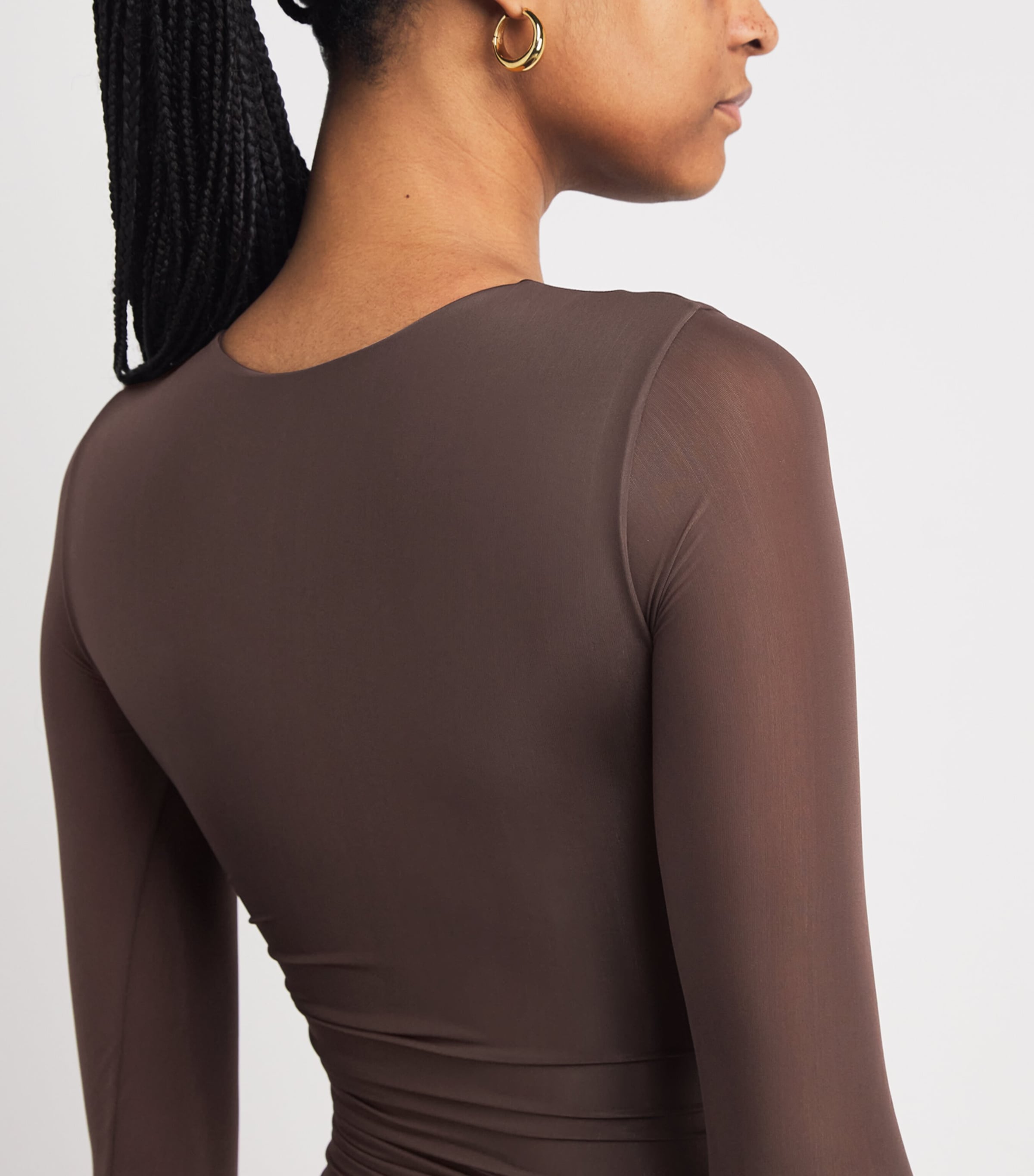 Anna Midi Dress WOOD 123 Image 4