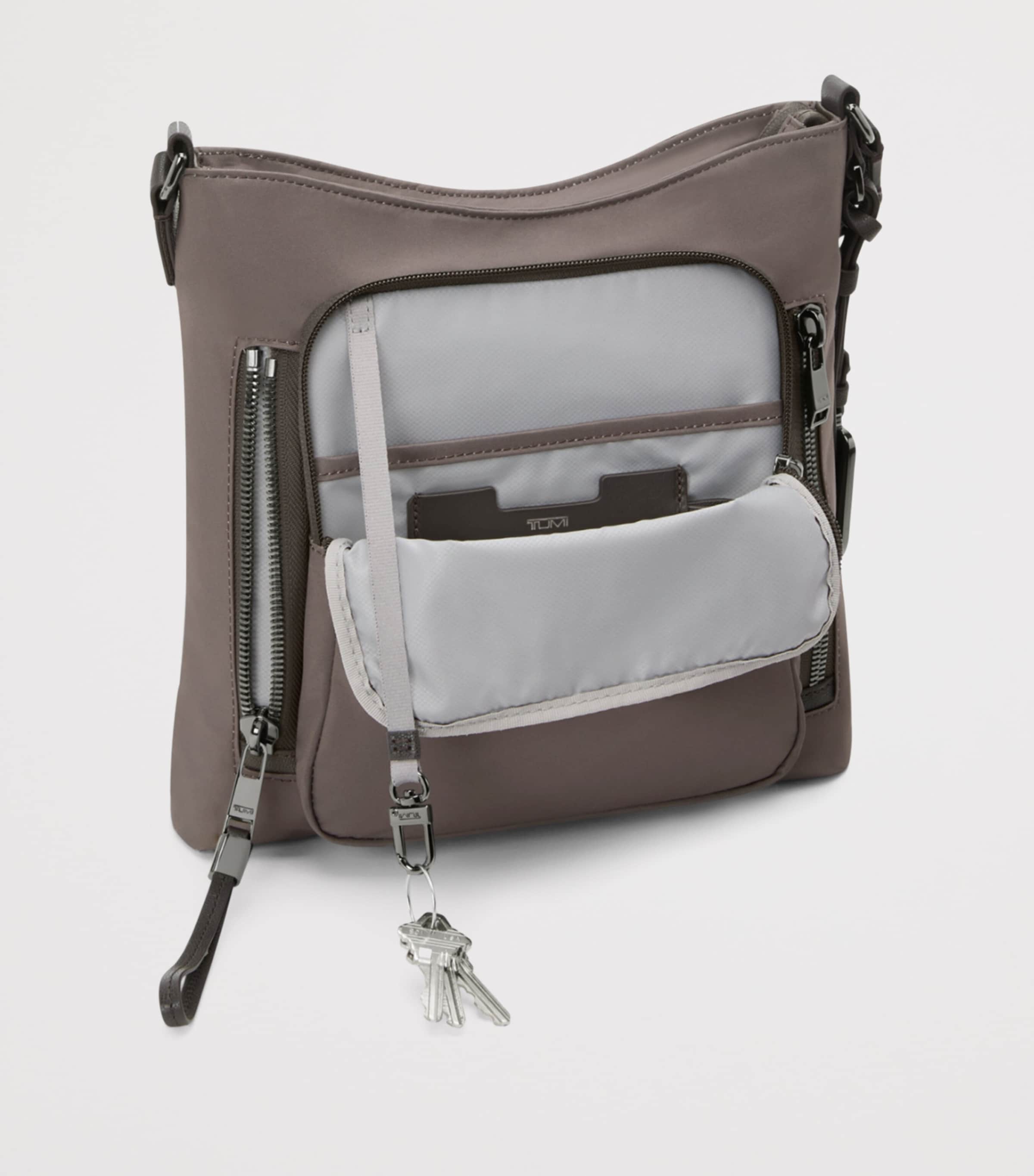 Nylon Voyageur Tyler Cross-Body Bag MINK T315 Image 3