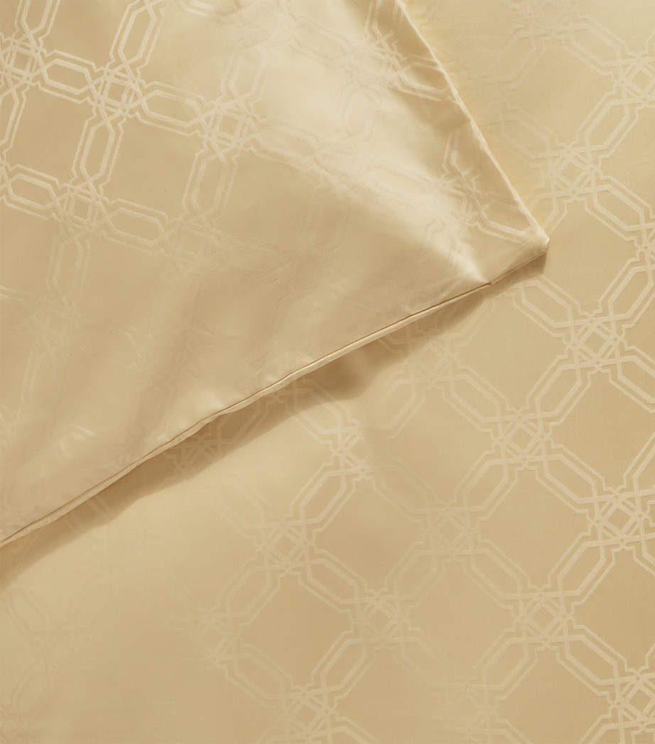 Halsey King Duvet Cover Set (230cm x 220cm) WHITE Image 3