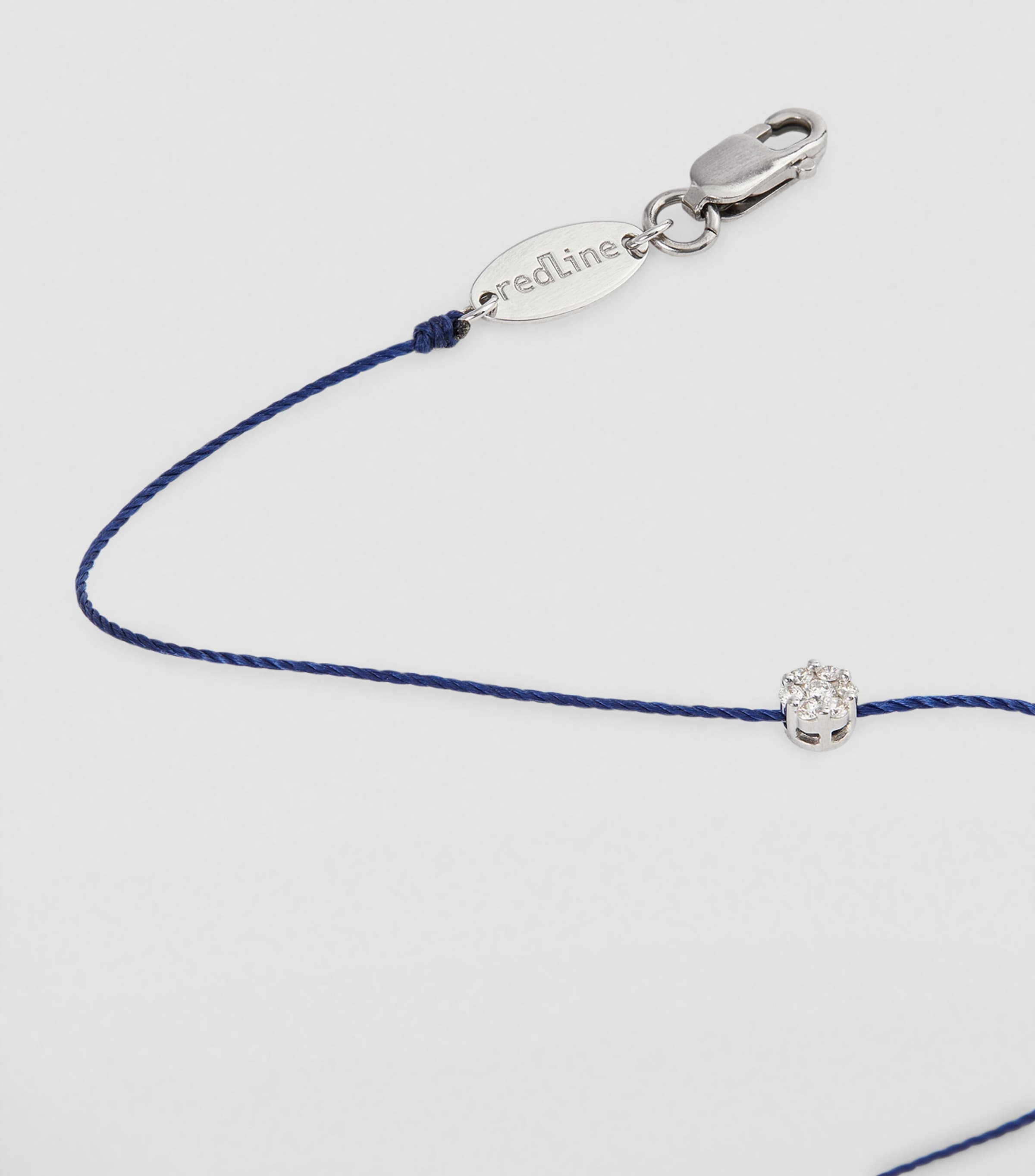 Redline White Gold and Diamond Illusion Bracelet | Harrods US