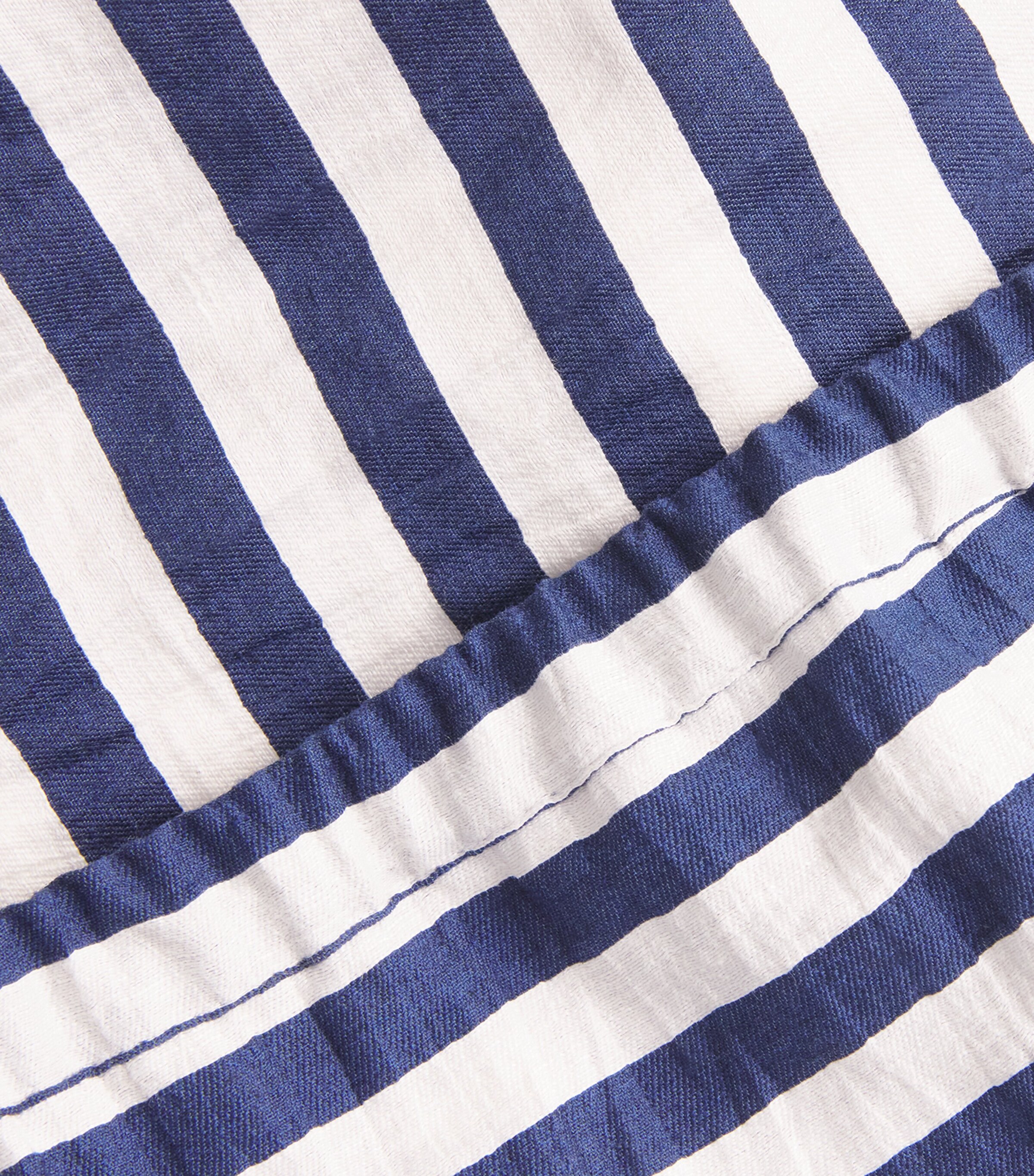 Maje Womens Breton Stripe Tank Top White/blue Image 6