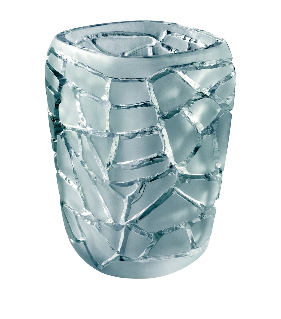 Crystal Magnitude Vase (20cm) BLEU PERS+?POLIS Image 1