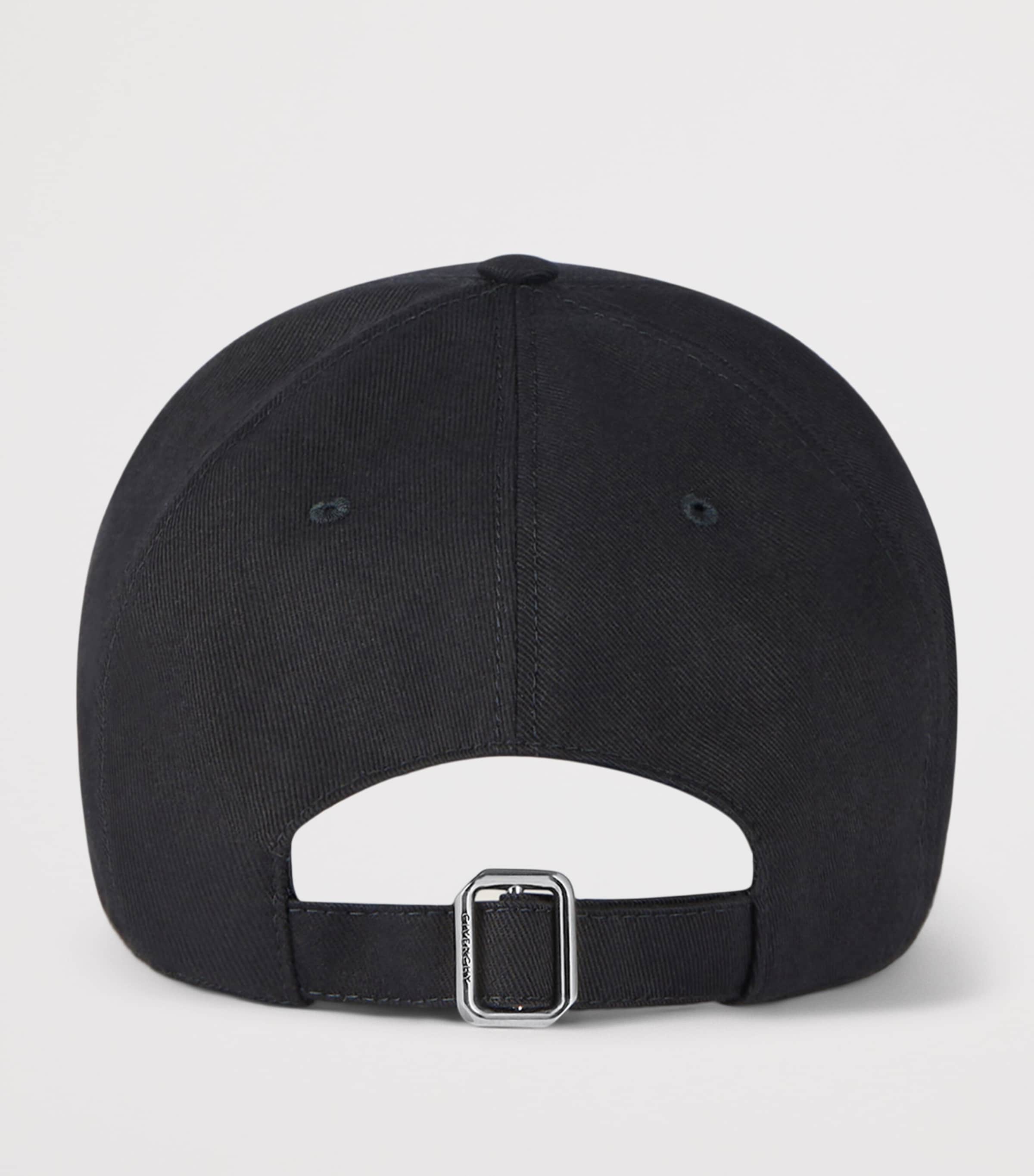 Twill Logo Baseball Cap BLACK Image 3