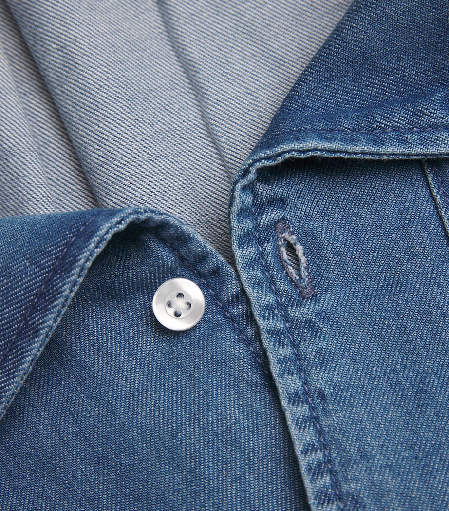 Denim Short-Sleeve Shirt SEABROOK Image 5