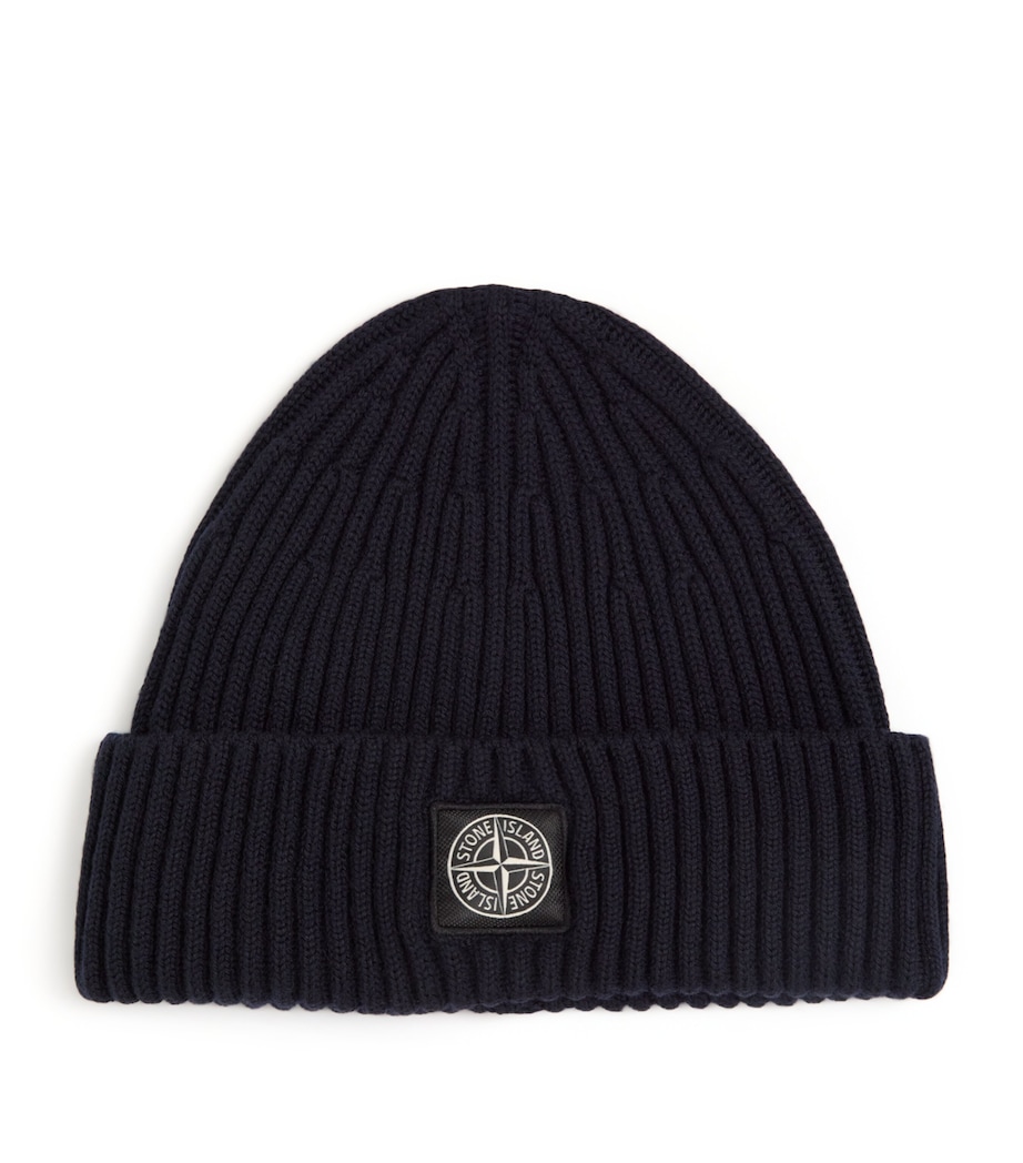 Virgin Wool Compass Beanie V0020 Image 1