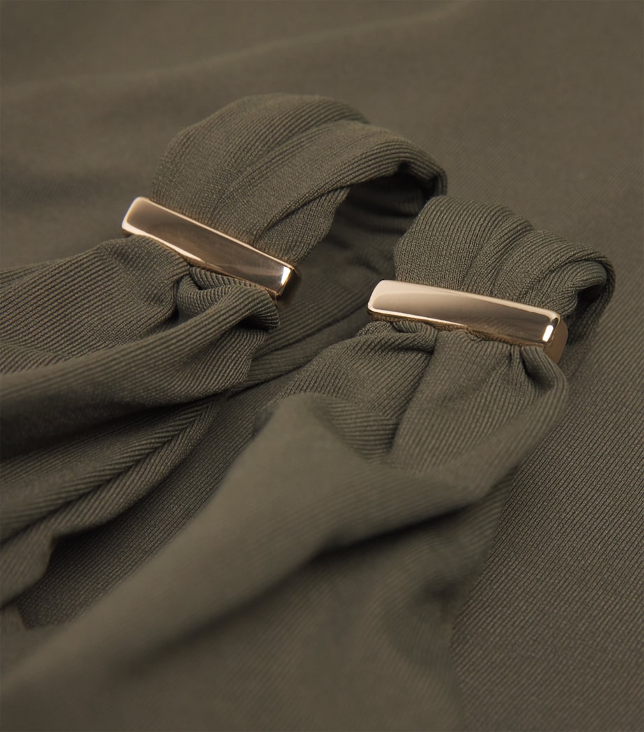 V-Neck Panarea Swimsuit OLIVE10 Image 4