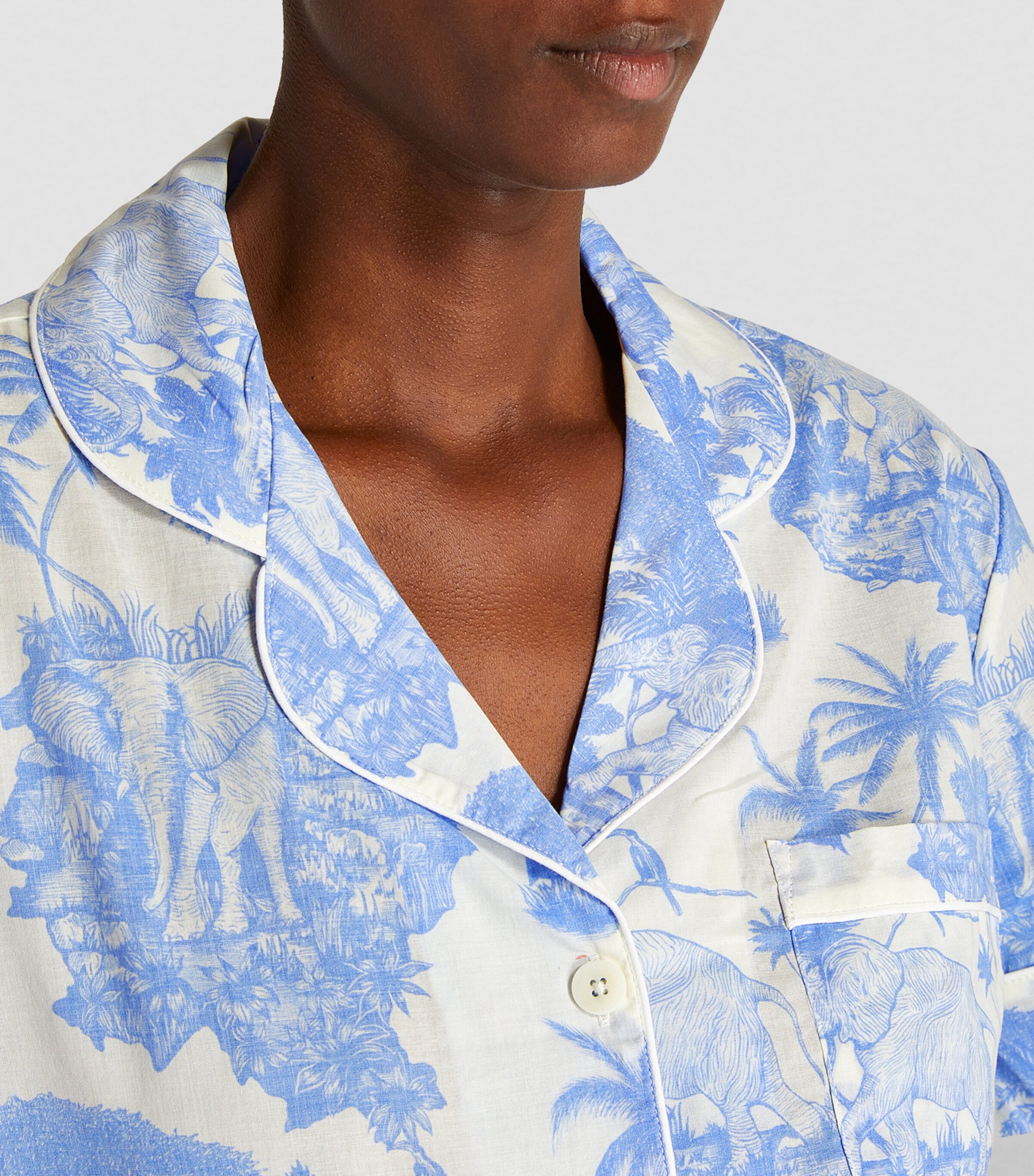 Short Pyjama Set BLUE Image 4