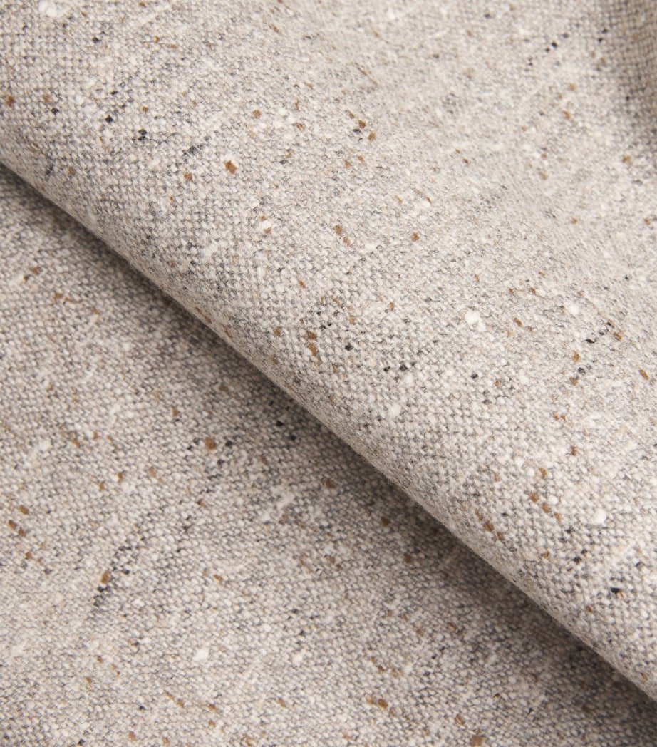 Wool Japanese Trousers STONE Image 5