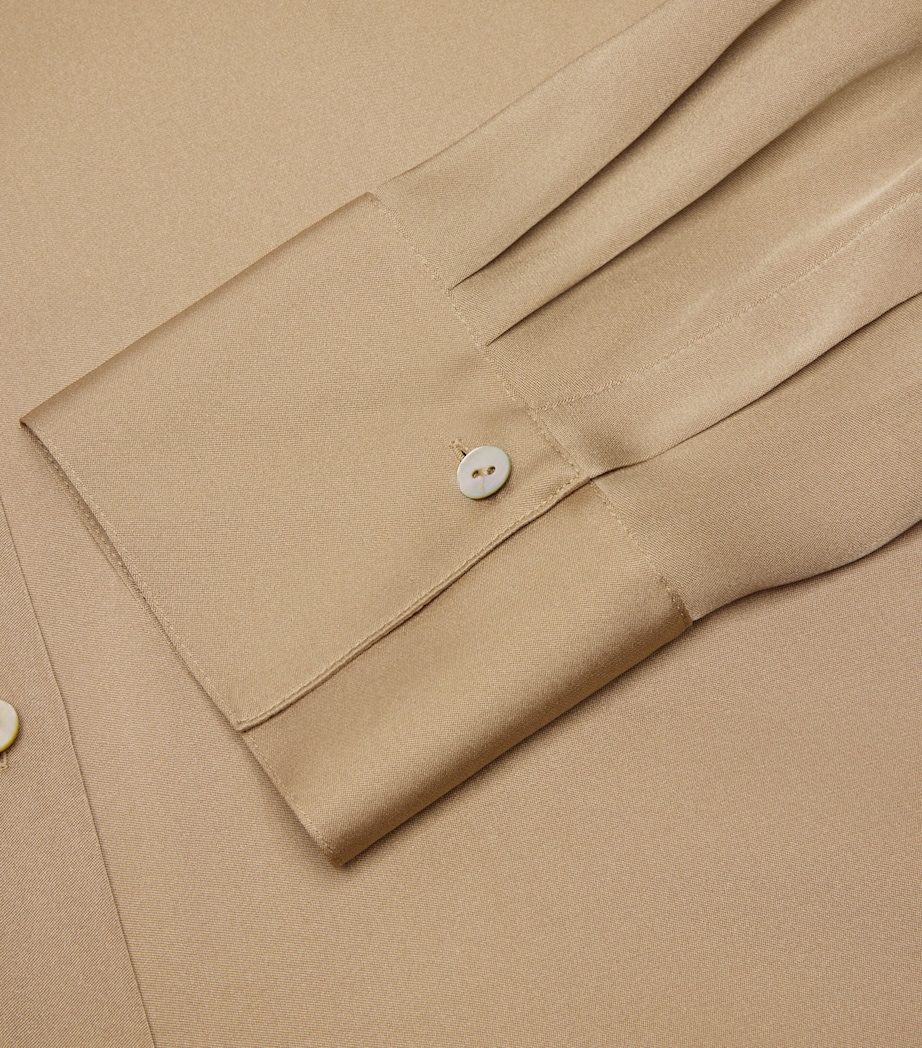 Silk Classic Shirt 245FAW-FAWN Image 2