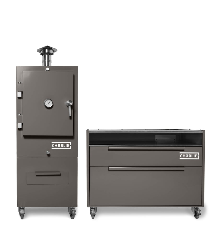 Stainless Steel Kitchen Island Cabinet PORICNI Image 4