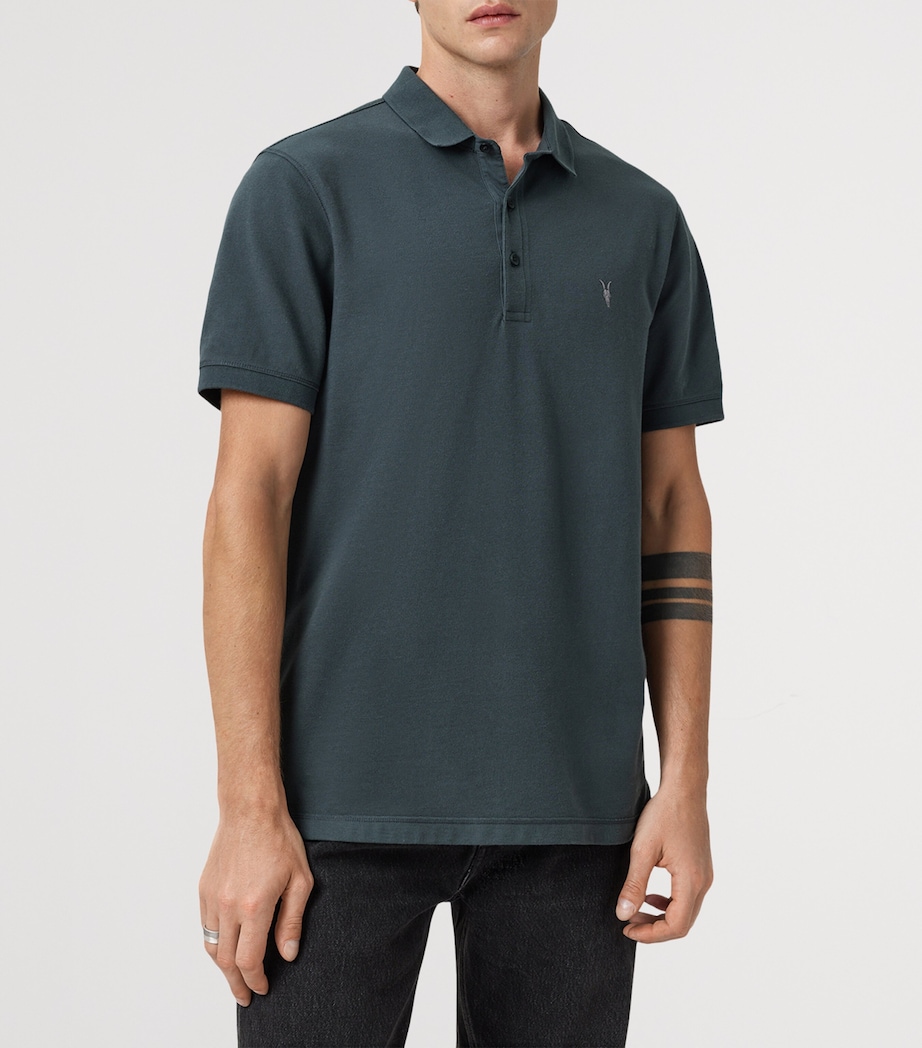 Organic Cotton Reform Polo Shirt SUNIL BLUE Image 4