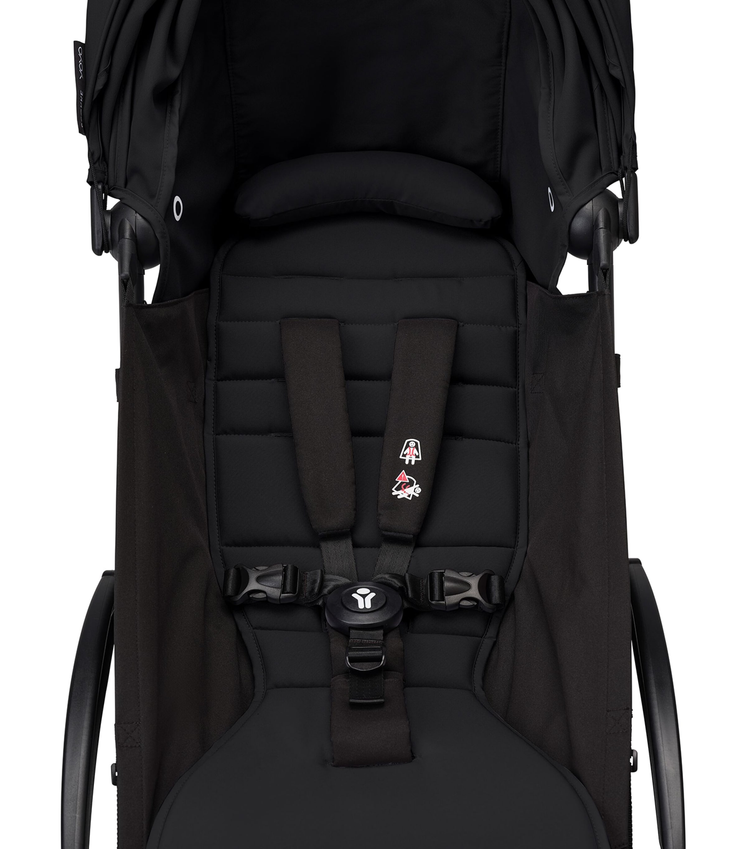 YOYO 6+ Colour Stroller Seat Pack (6 Months-4 Years) BLACK Image 5