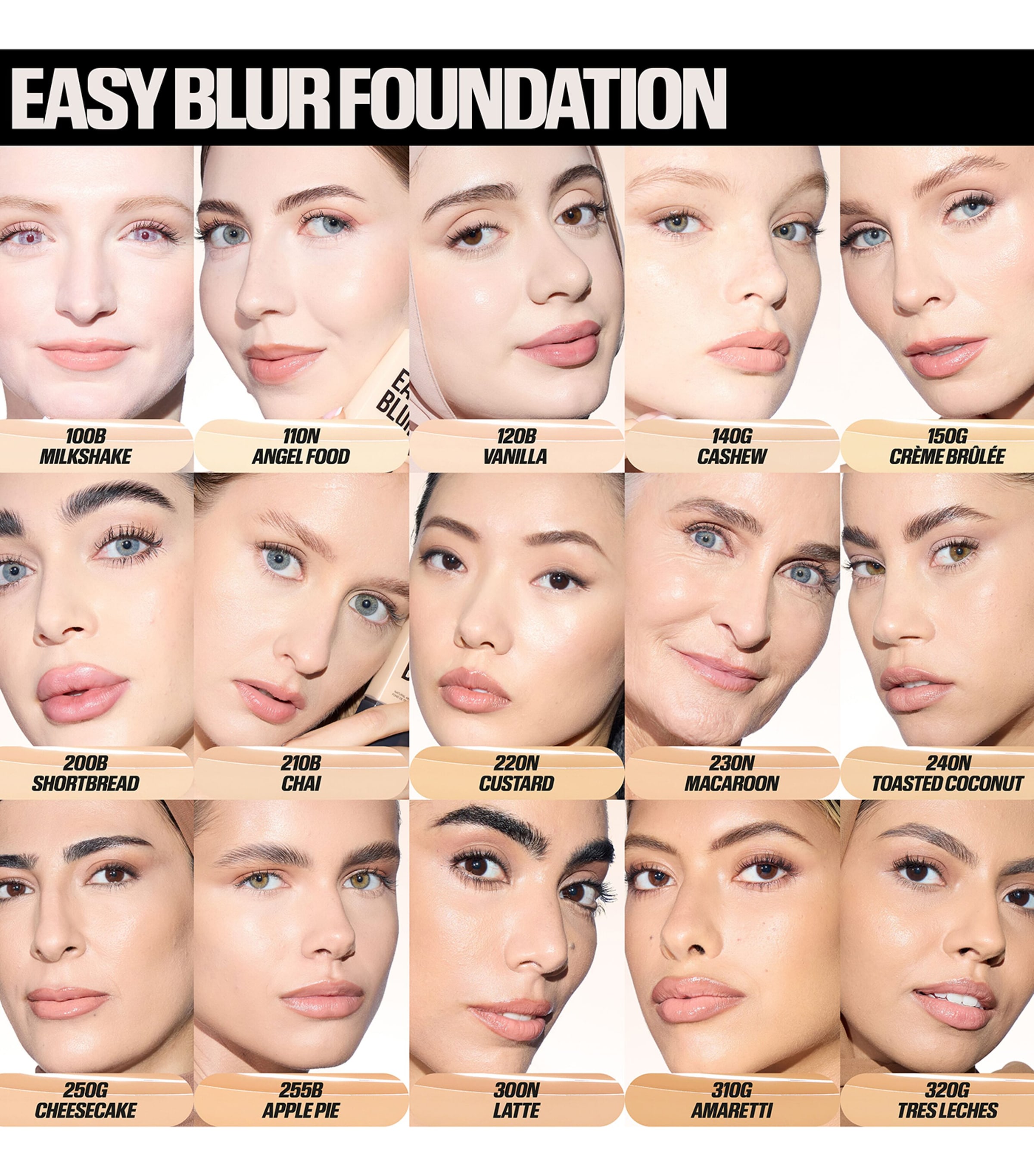 Easy Blur Foundation TOASTED COCONUT 240N Image 3