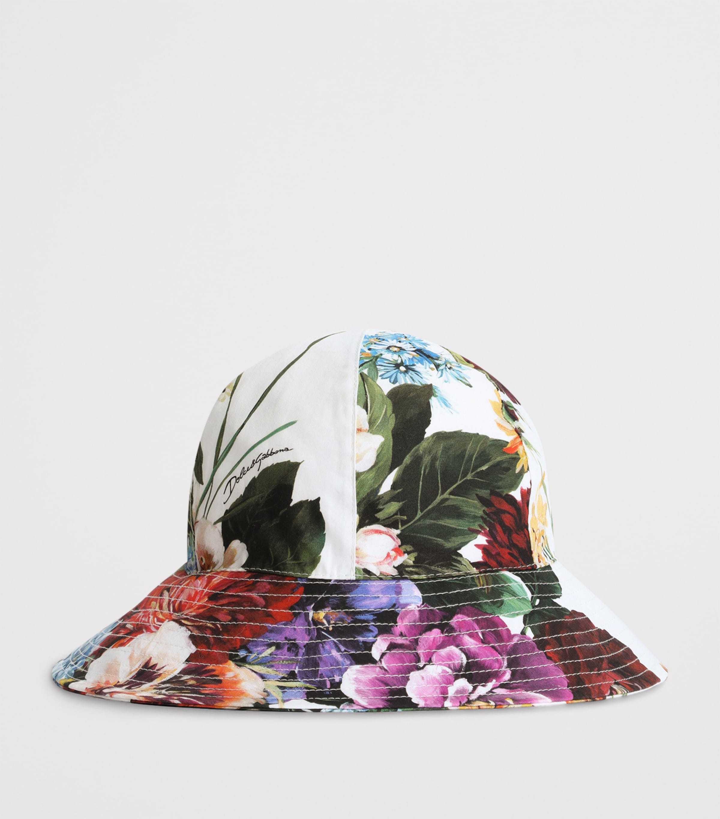 Cotton Floral Bucket Hat HA5PC-B.FIORI Image 2