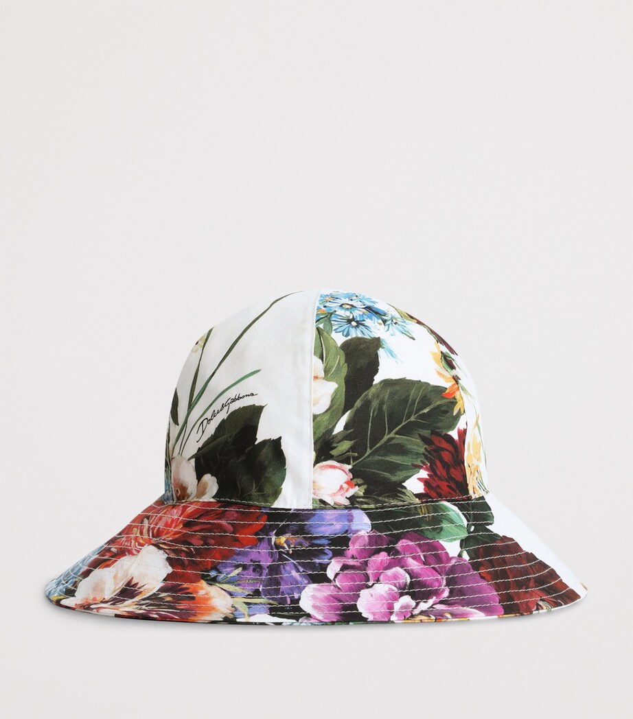 Cotton Floral Bucket Hat HA5PC-B.FIORI Image 2