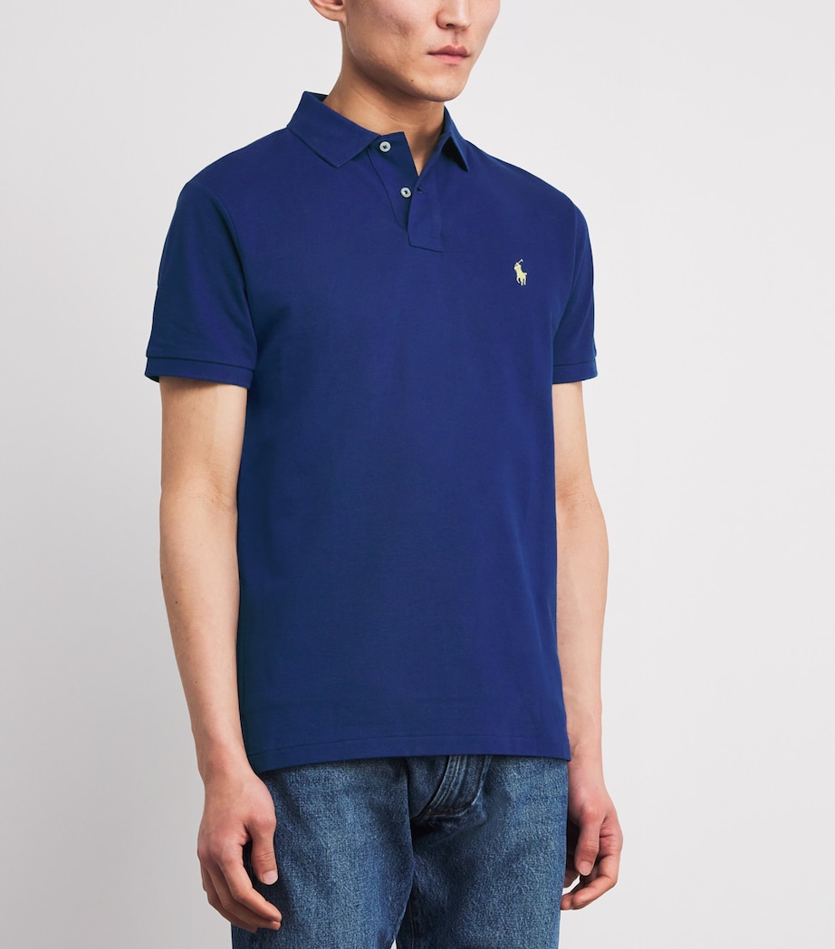 Polo Ralph Lauren Mens Cotton Slim-Fit Polo Shirt Fall Image 3
