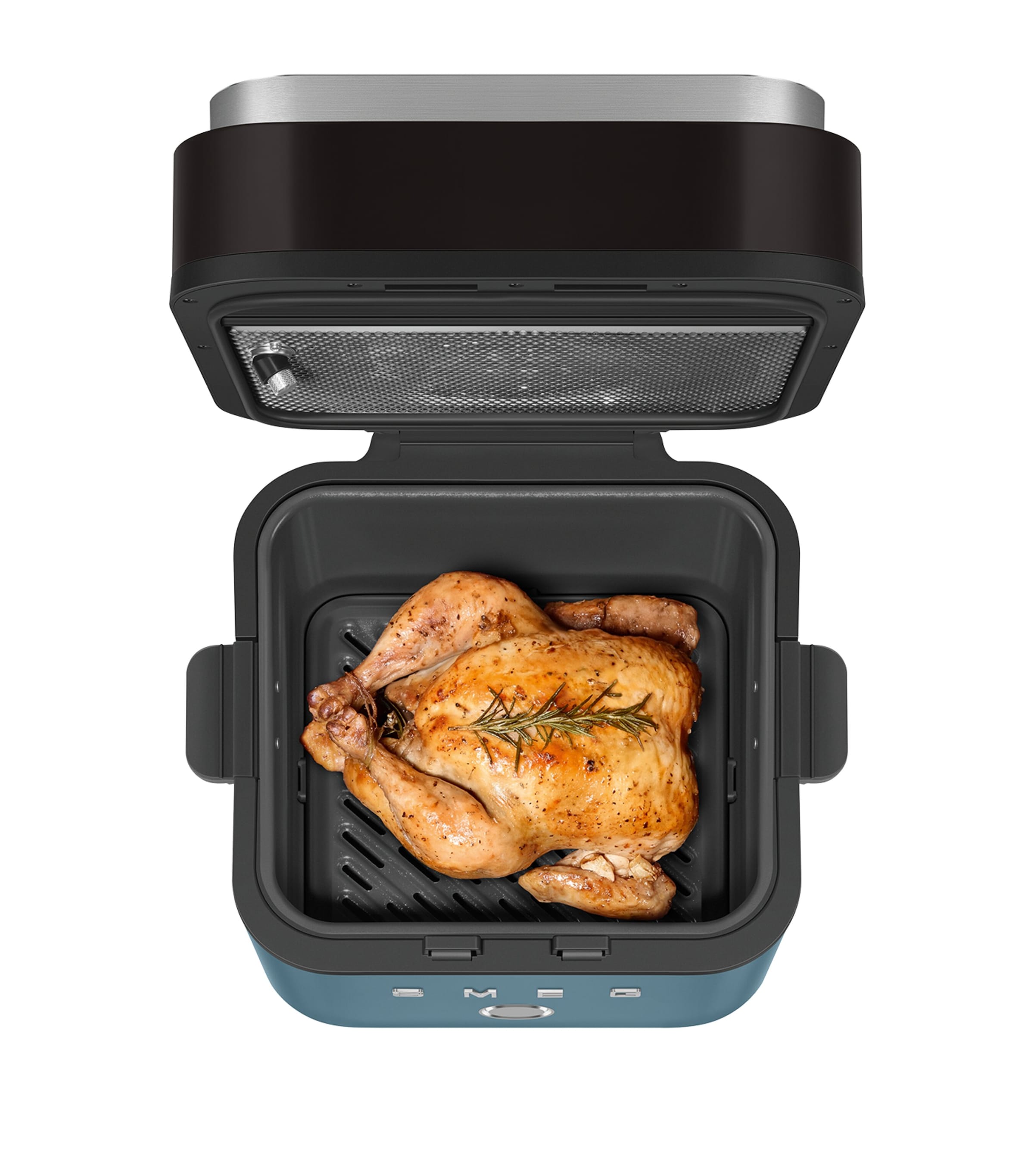 Smeg Air Fryer Matte Storm Blue Image 4