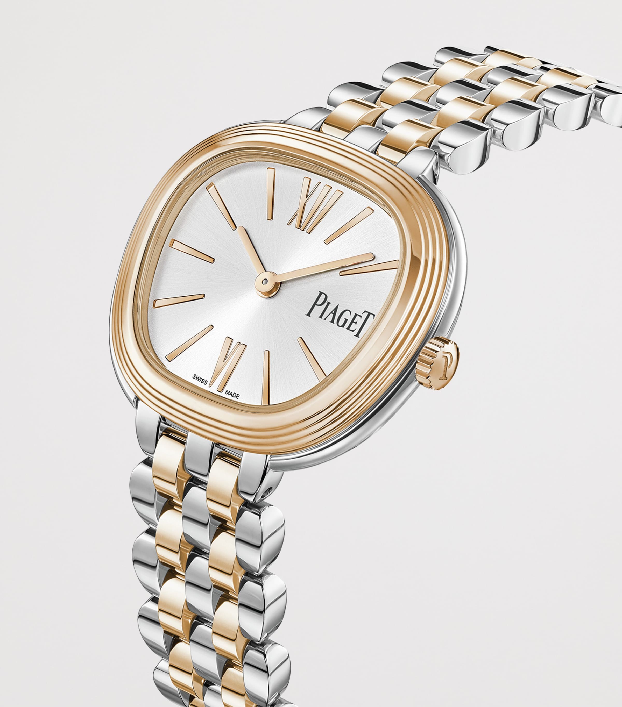 Stainless Steel and Rose Gold Sixtie Watch 29mm STEEL + GOLD Image 4