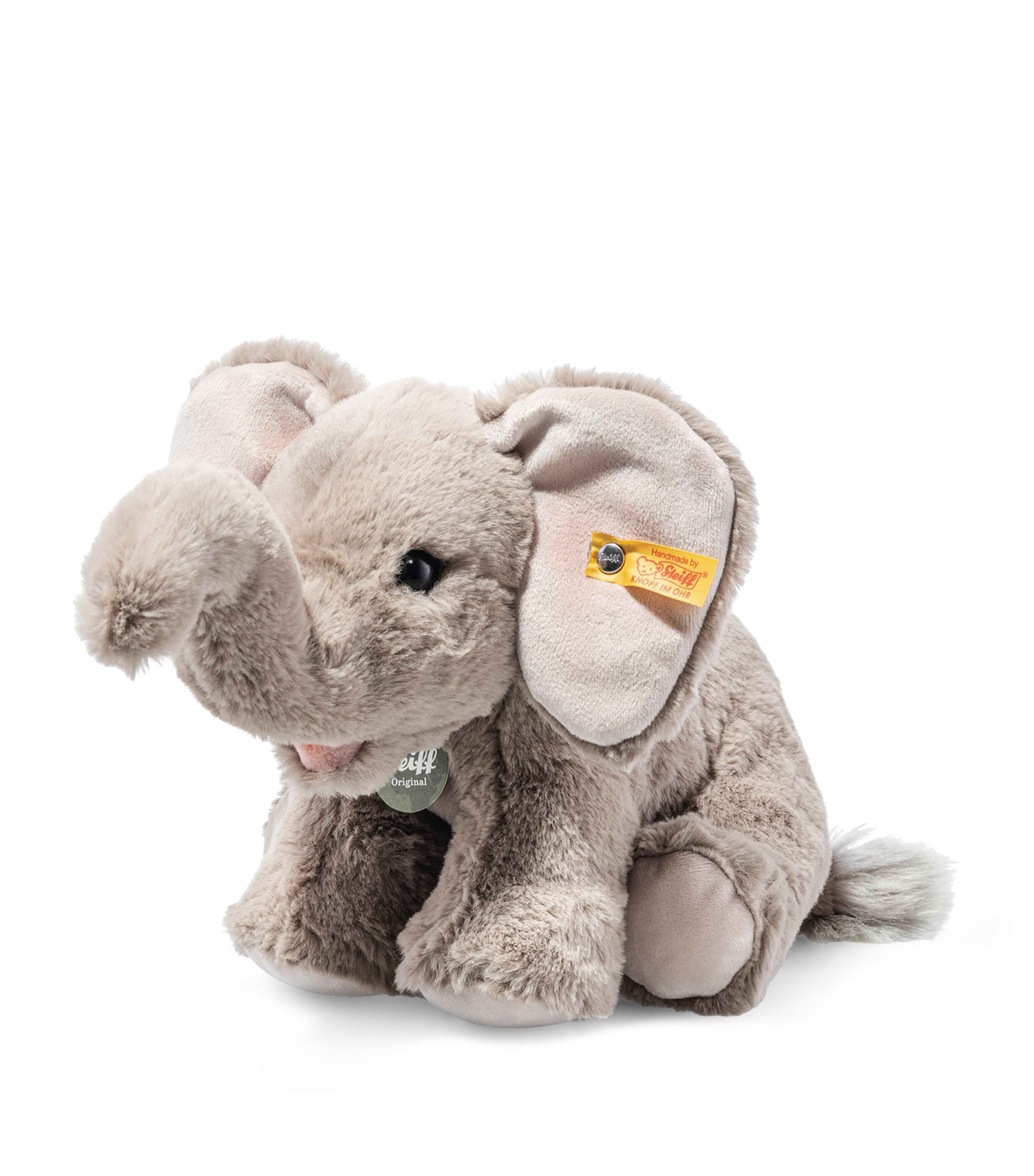 Steiff Kids' Edie Elephant Soft Toy In Gray