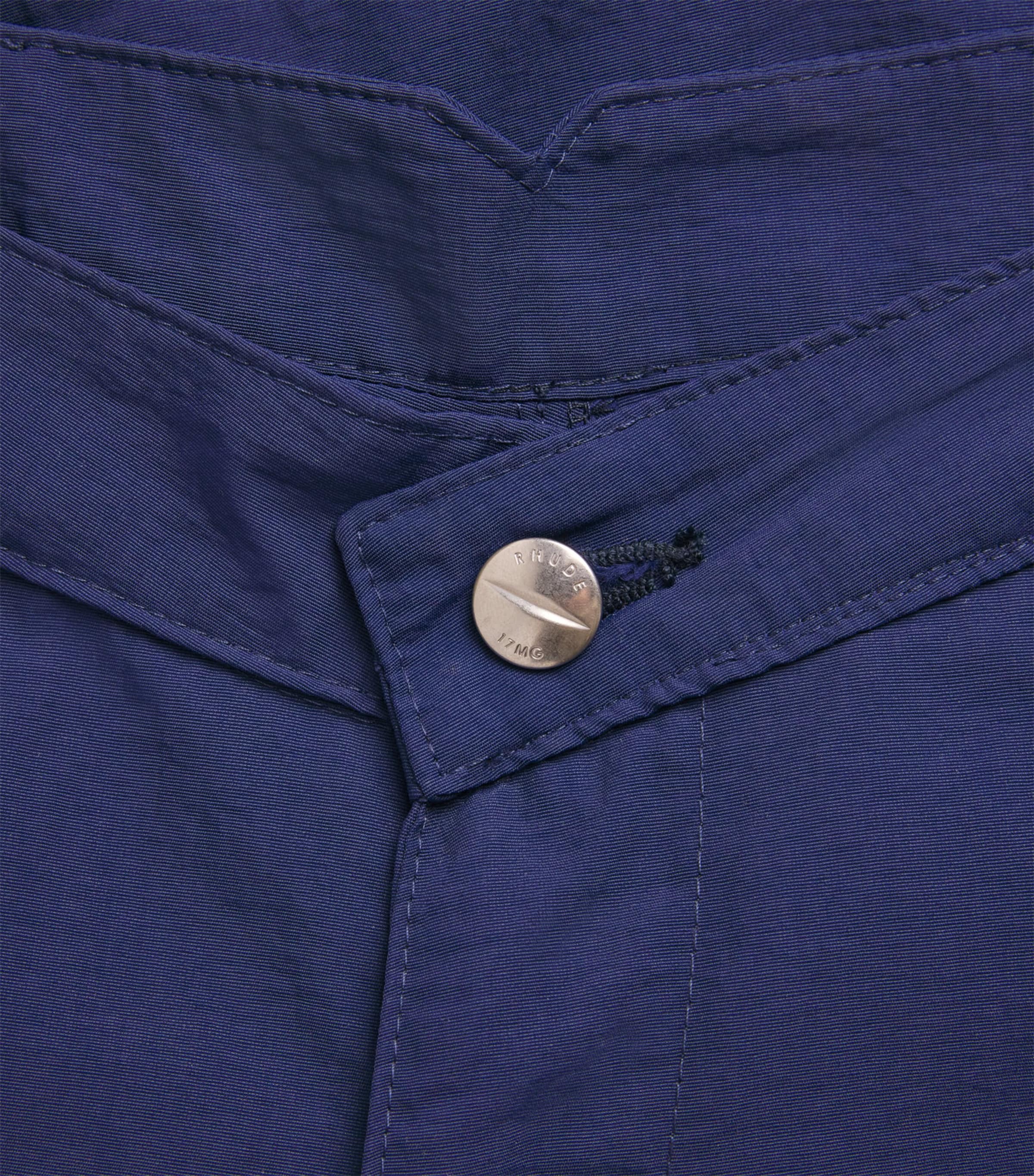 Rhude Mens Parachute Cargo Trousers Navy Image 6