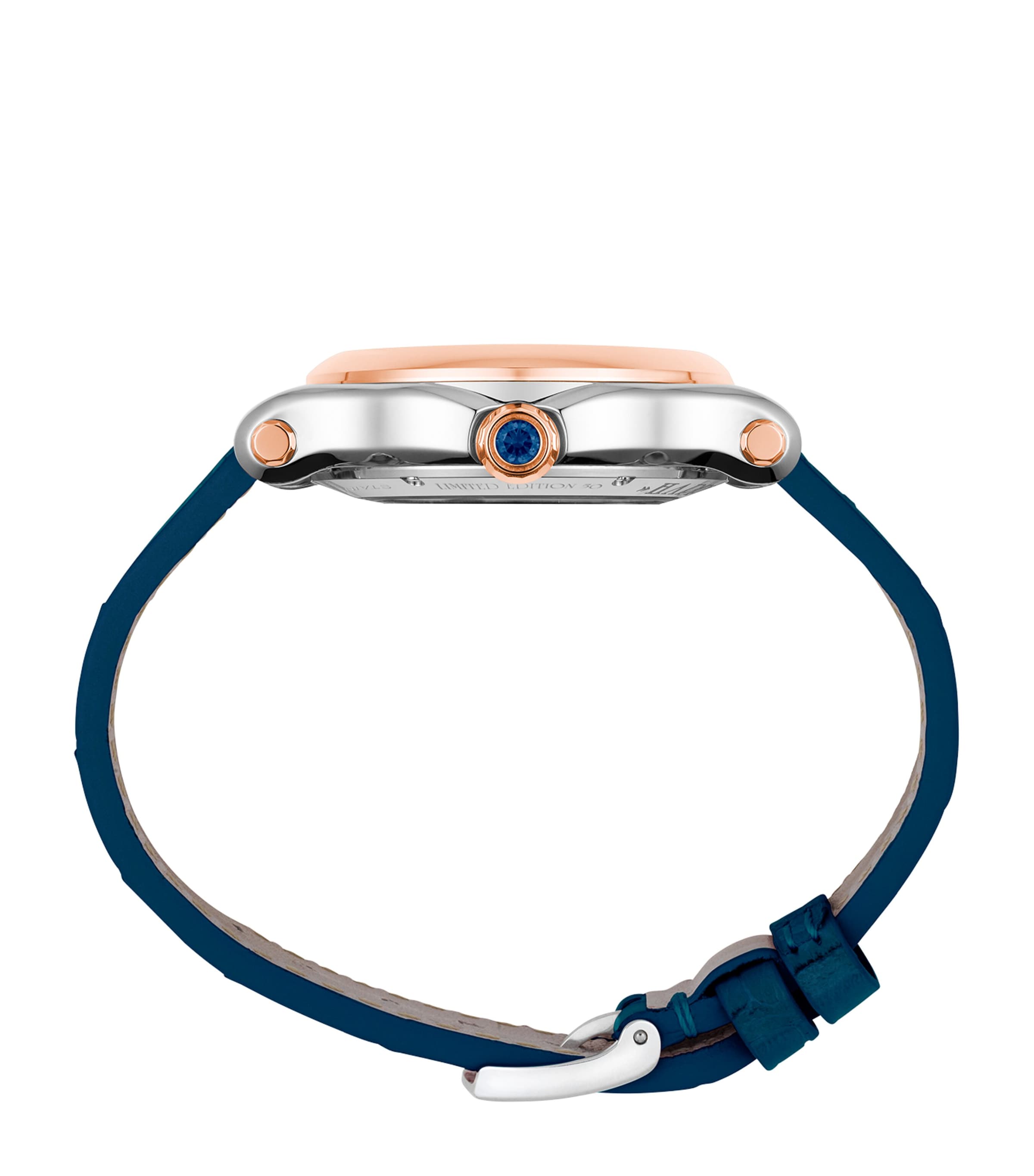 Rose Gold, Stainless Steel and Diamond Happy Sport Watch 36mm ROSE GOLD/STAINLESS Image 5