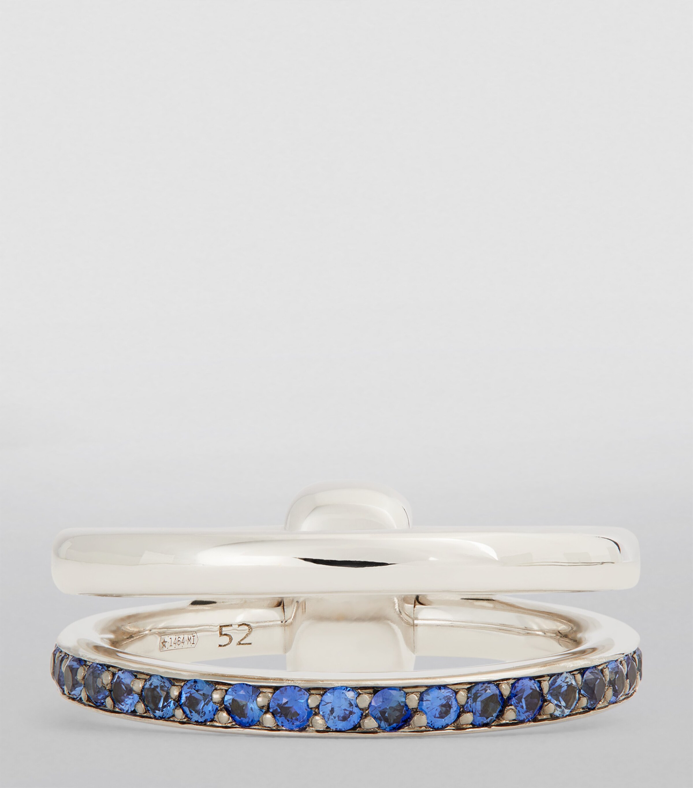 Pomellato White Gold and Sapphire Pomellato Together Ring Image 3