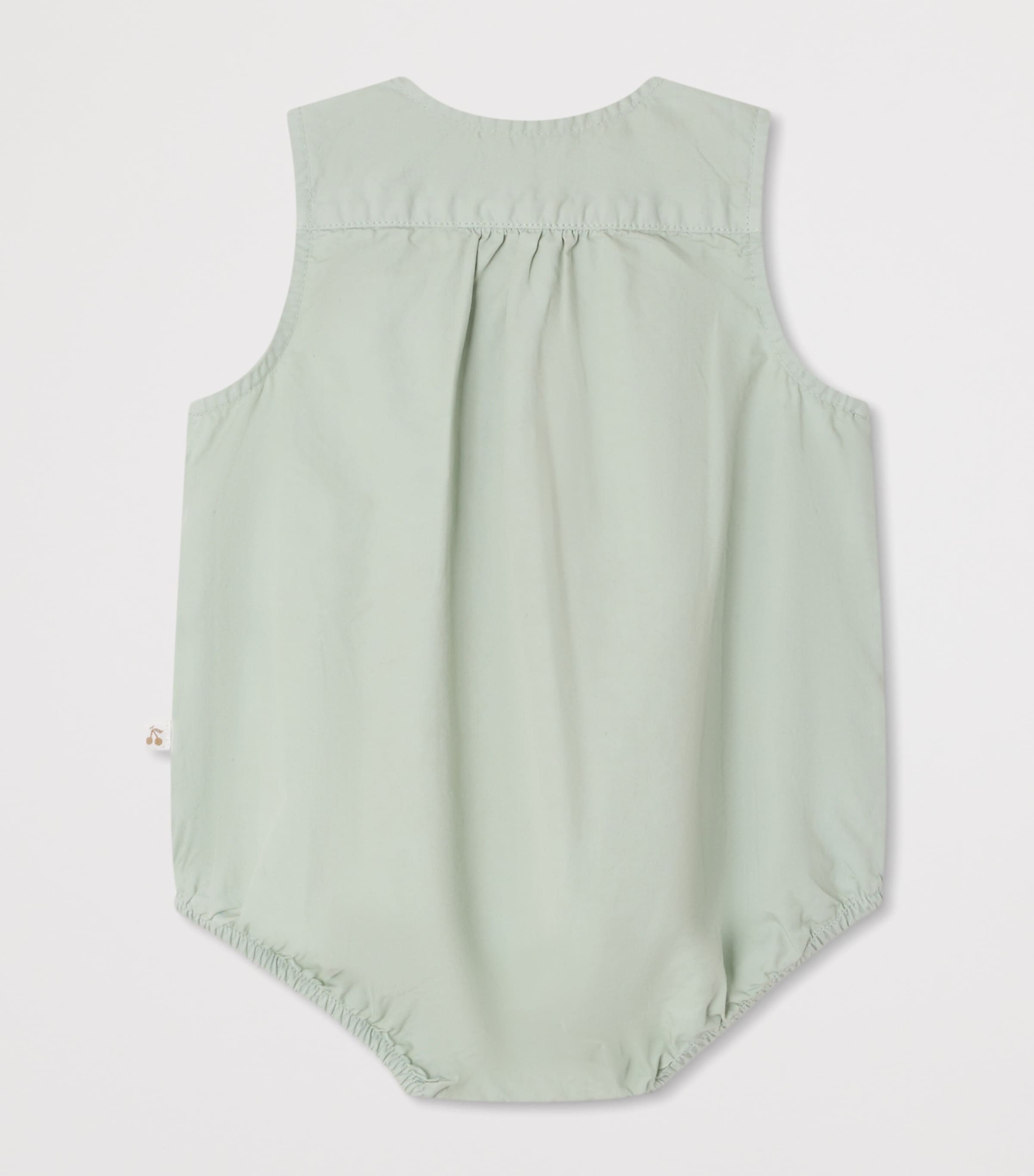 Organic Cotton Nico Bodysuit (1-18 Months) VERT CELADON Image 2