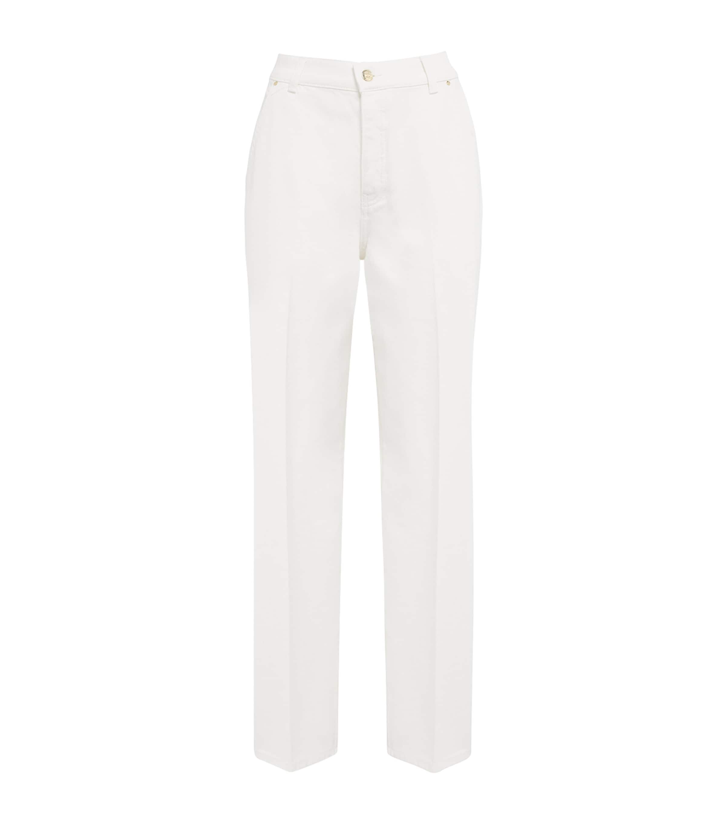 Claudie Pierlot Wide-leg Jeans In Neutral