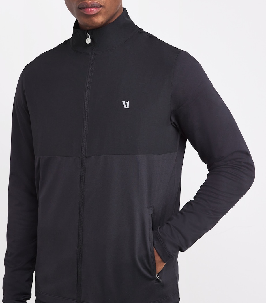 VUORI Mens Sunday Element Track Jacket Black Image 6