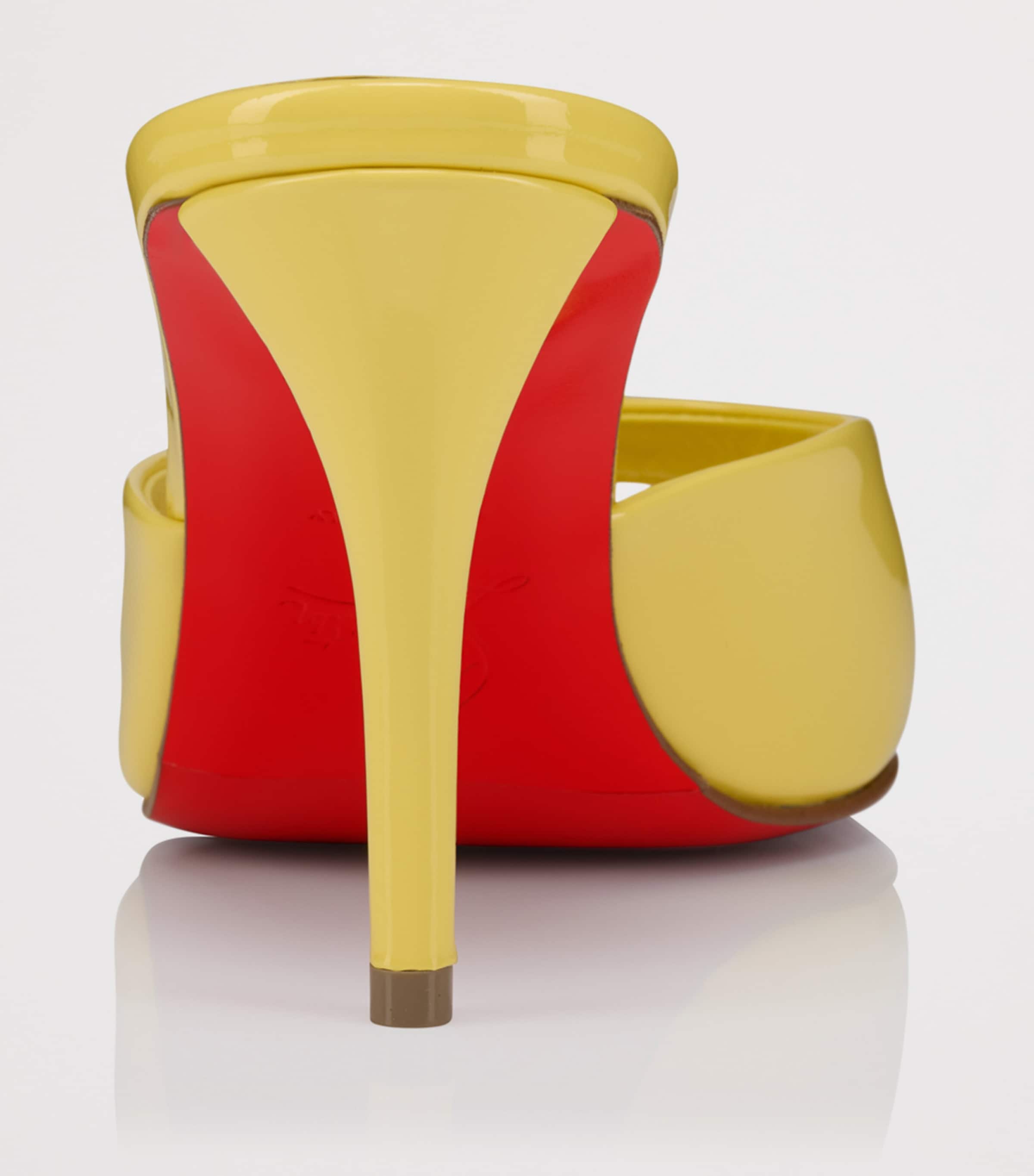 Christian Louboutin Miss Z Mule Patent Leather Mules 80 Image 3