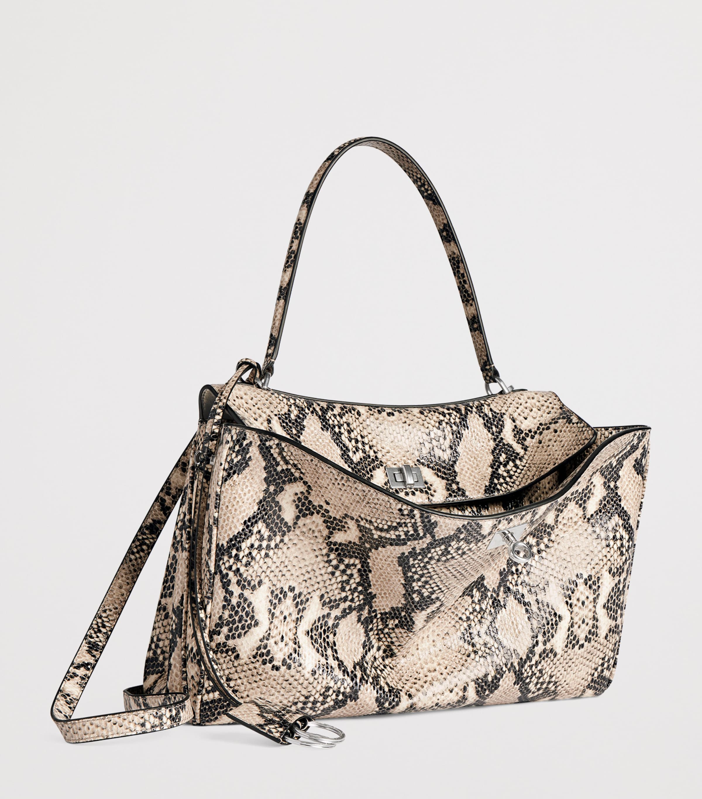 Medium Leather Rodeo Shoulder Bag 2417 Image 8